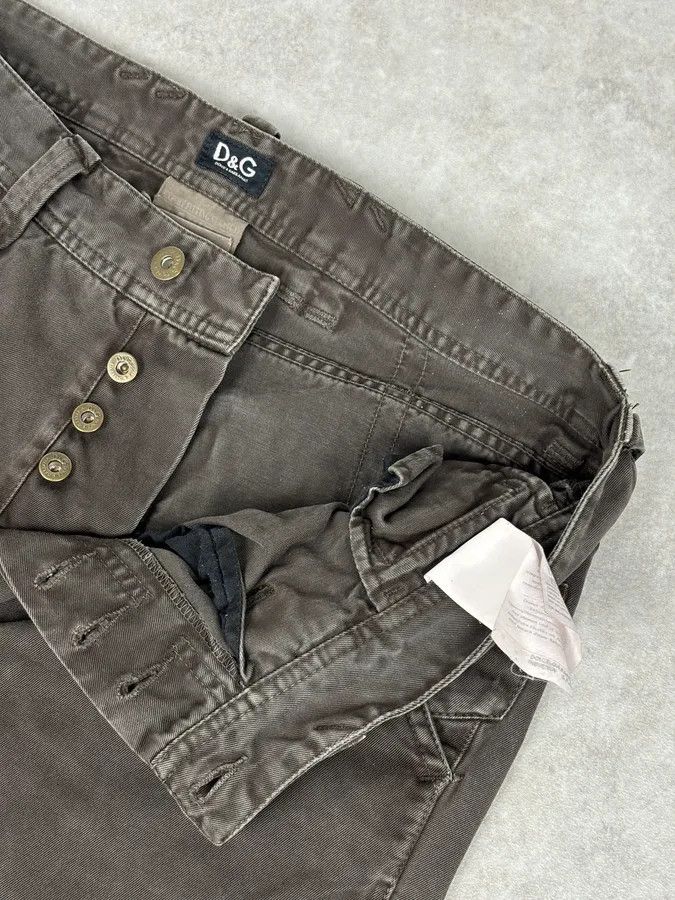 Dolce & Gabbana 2000s Dolce & Gabbana Brown Slim Denim Jeans Size US 33 - 9 Thumbnail