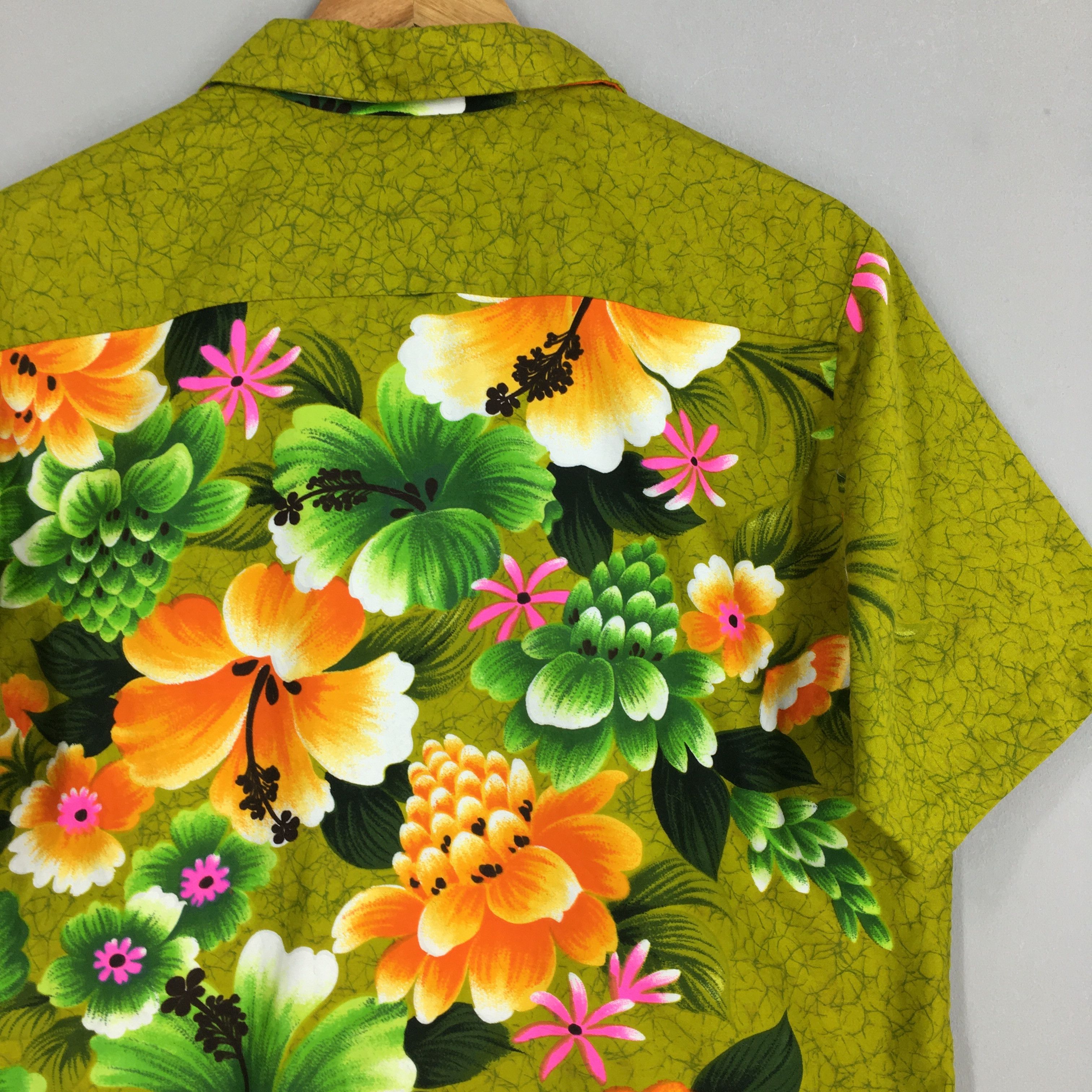 Life's a Beach Penneys Hawaii Hibiscus Flower Tropical Shirt Medium Size US M / EU 48-50 / 2 - 7 Thumbnail