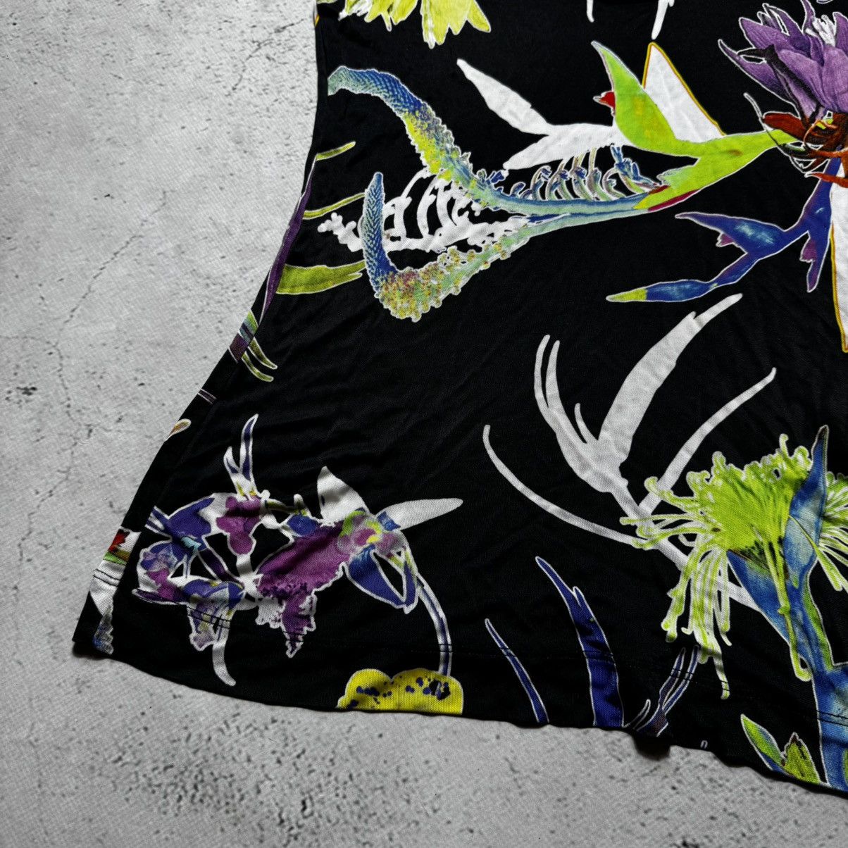 Just Cavalli luxury flowers t shirt just cavalli roberto cavalli Size M / US 6-8 / IT 42-44 - 3 Thumbnail