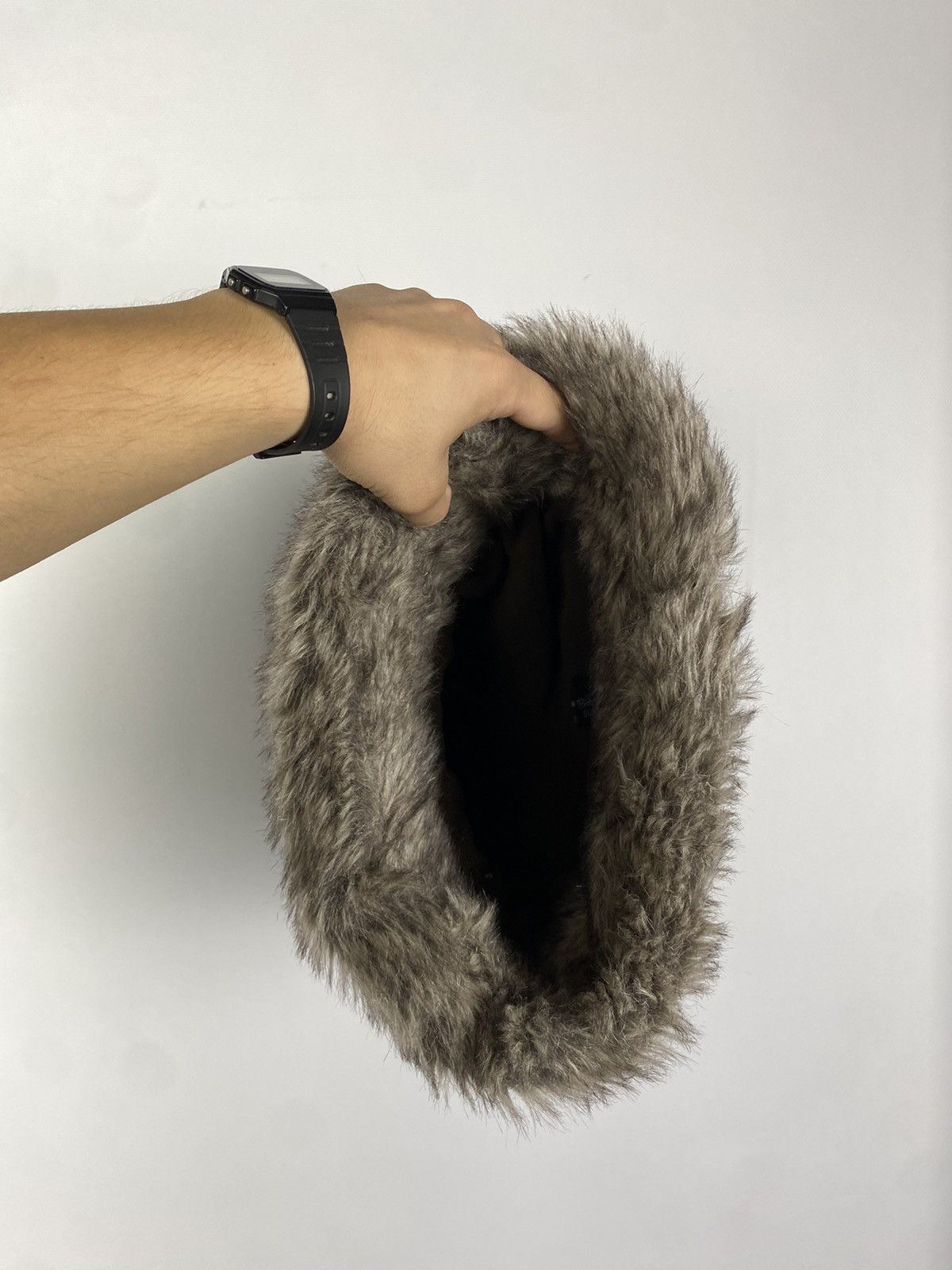 Hysteric Glamour × Japanese Brand Y2K Panama Vintage Fuzzy Hat Mohair Ushanka Beauty Beast Size ONE SIZE - 5 Thumbnail
