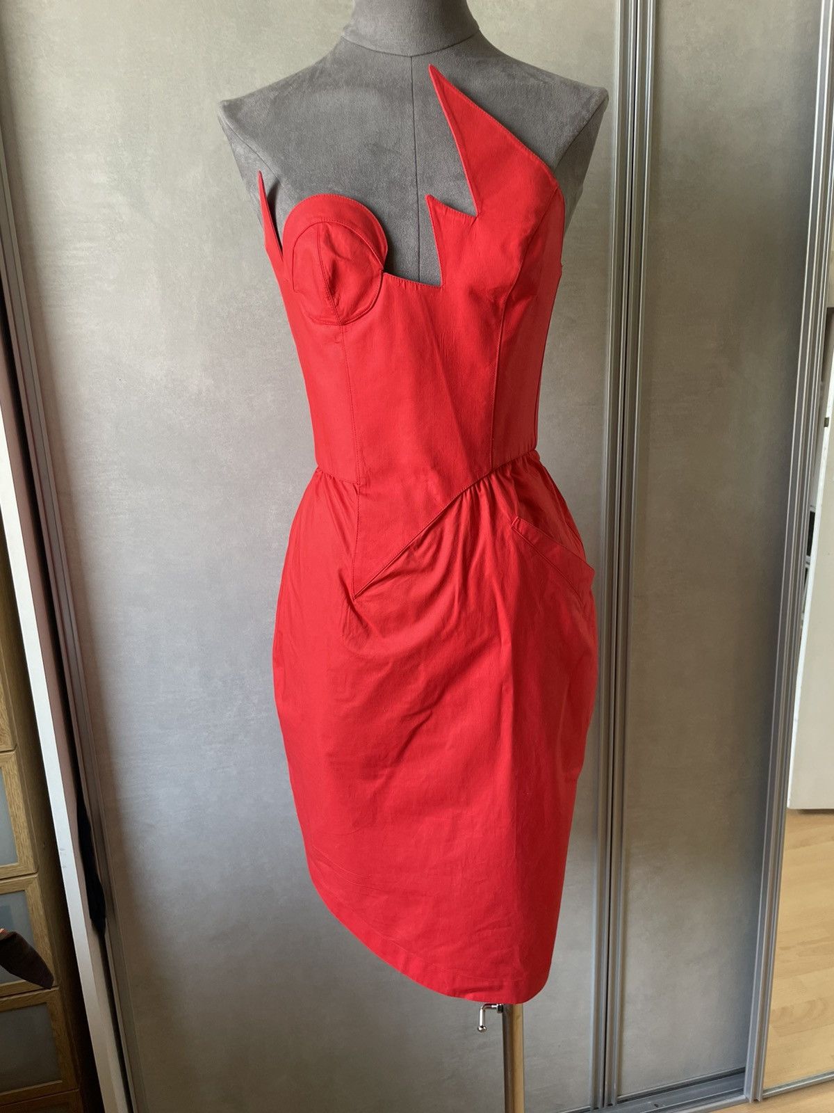 Thierry Mugler THIERRY MUGLER VAMPIRE DRESS Size XS / US 0-2 / IT 36-38 - 2 Thumbnail