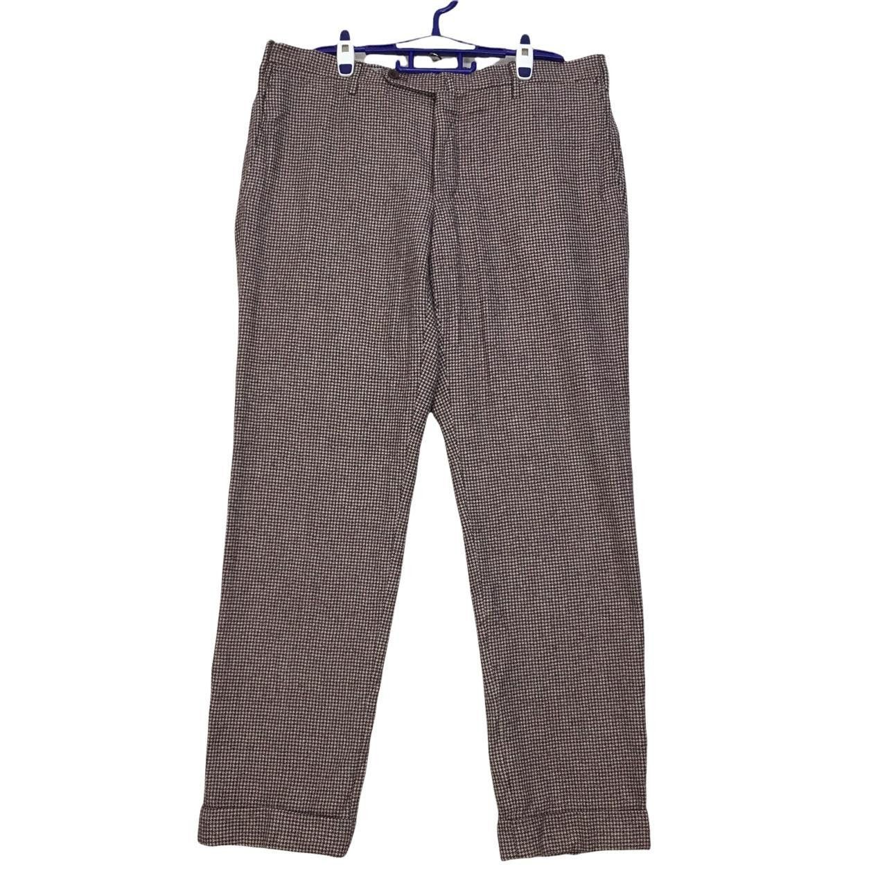 Vintage Vtg INCOTEX 1951 BEAMS F Long Pants Trousers Cuffed Leg Size 34" / US 12 / IT 48 - 1 Thumbnail