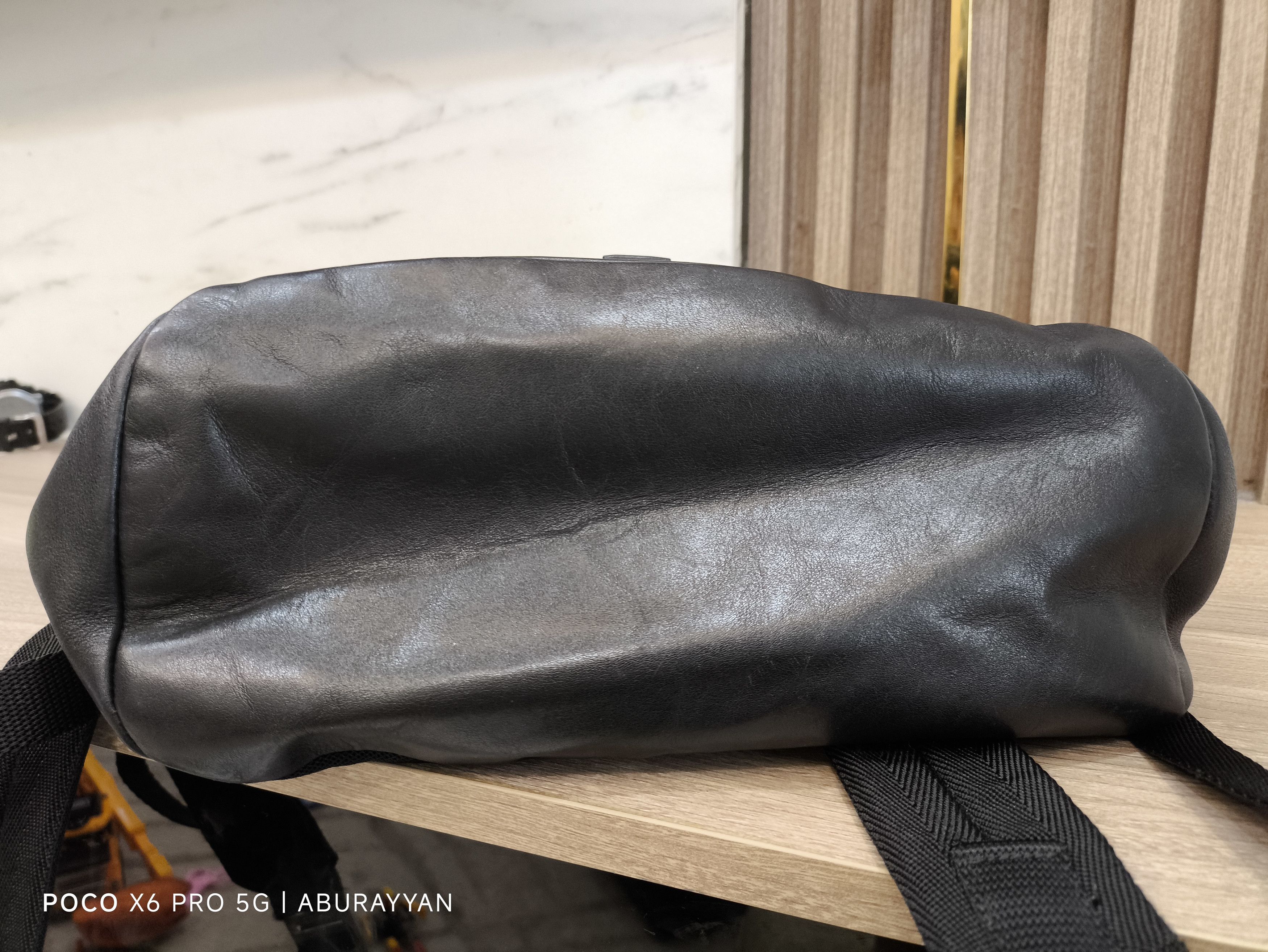 Prada Prada Soft Calf Leather Black Backpack Bag Size ONE SIZE - 4 Thumbnail