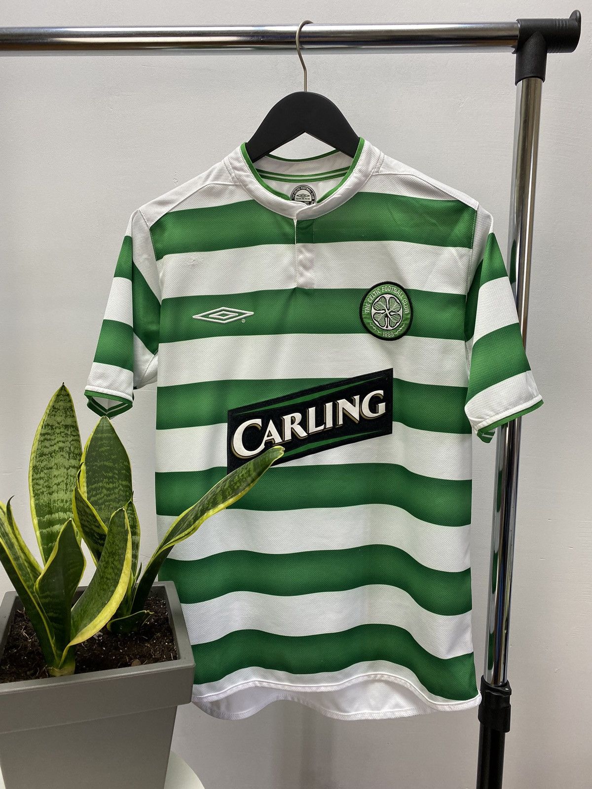 Vintage Vintage FC Celtic 2003-2004 Soccer Jersey Football Shirt Size US S / EU 44-46 / 1 - 1 Thumbnail