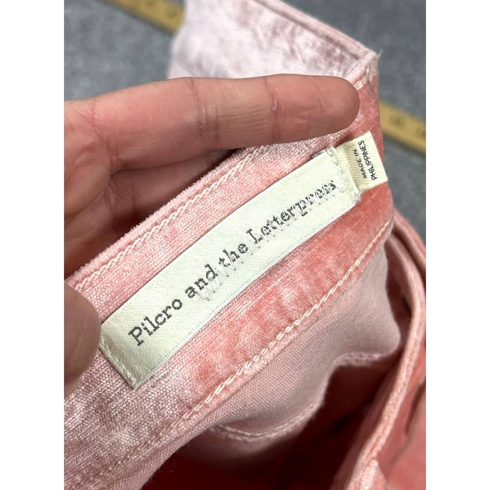 Vintage Pilcro Jeans Womens 27P Skinny City Preppy 30x26 Pink Cotton Spandex Denim 5-Pocket 27P Regular Jeans Ladies Mens? Size 30" / US 8 / IT 44 - 7 Thumbnail
