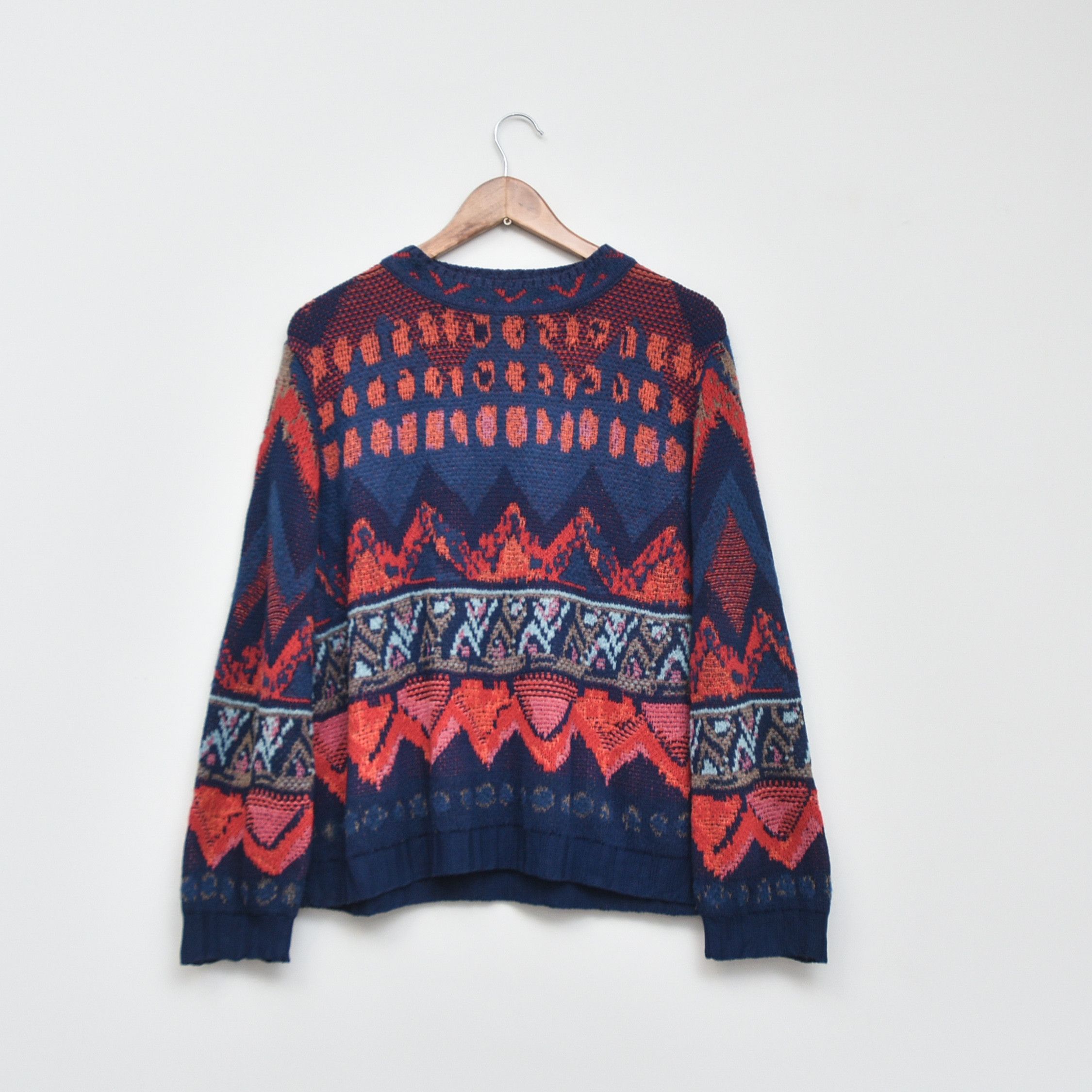 Other IVKO Oversized Knitted Pullover Artistic Mohair Wool Blend Size XL / US 12-14 / IT 48-50 - 1 Thumbnail