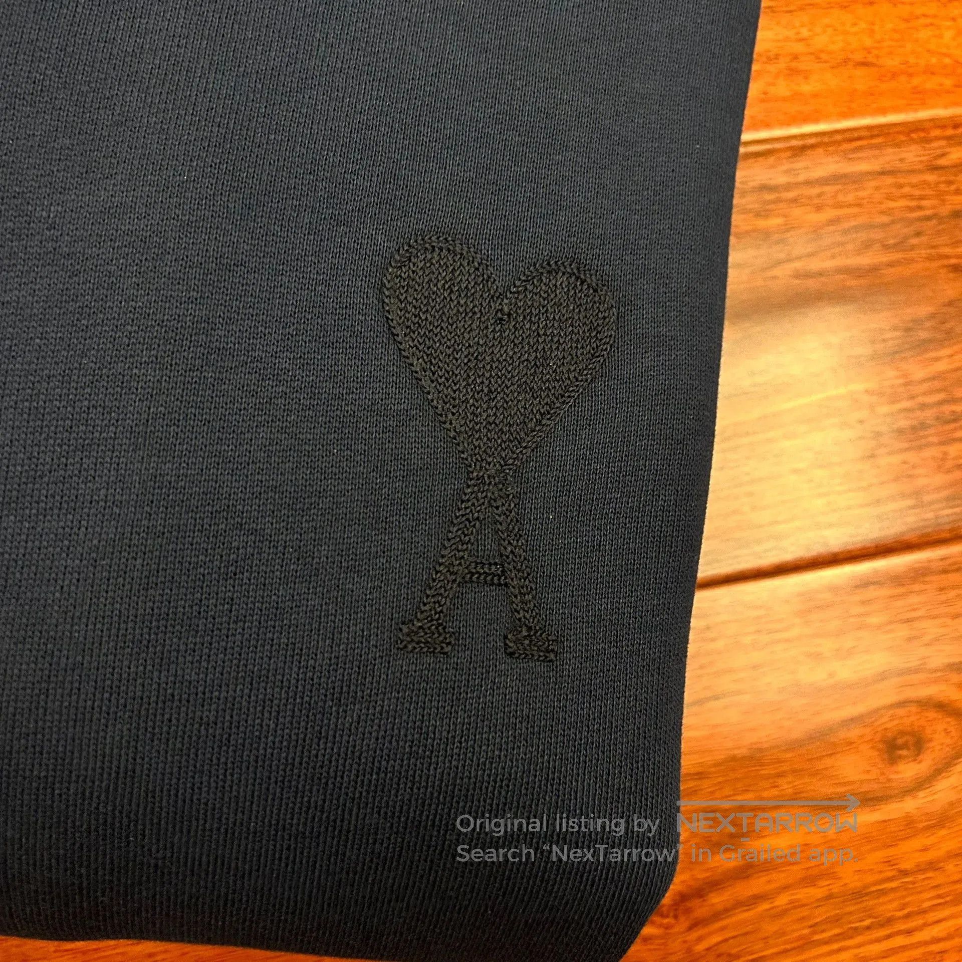 AMI Ami Paris Heart Embroidery Crewneck Sweatshirt. Size S / US 4 / IT 40 - 3 Thumbnail