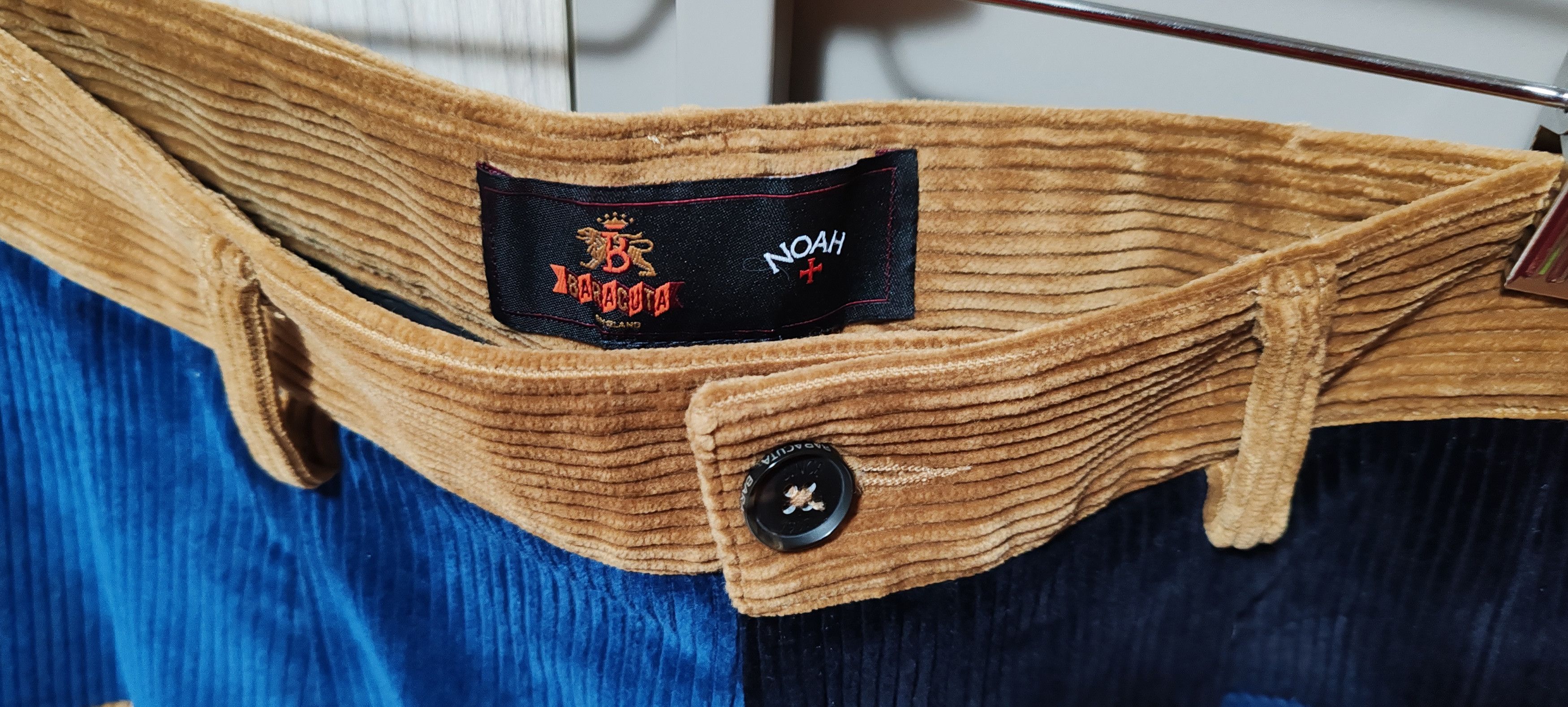Baracuta Noah X Baracuta Double-Pleat Patchwork Corduroy Tg:34 Size US 34 / EU 50 - 3 Thumbnail