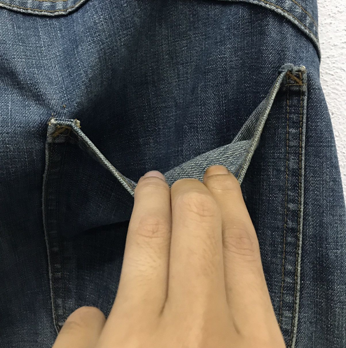 Japanese Brand × Vintage Vintage Scanners Denim Pants Size US 37 - 10 Thumbnail