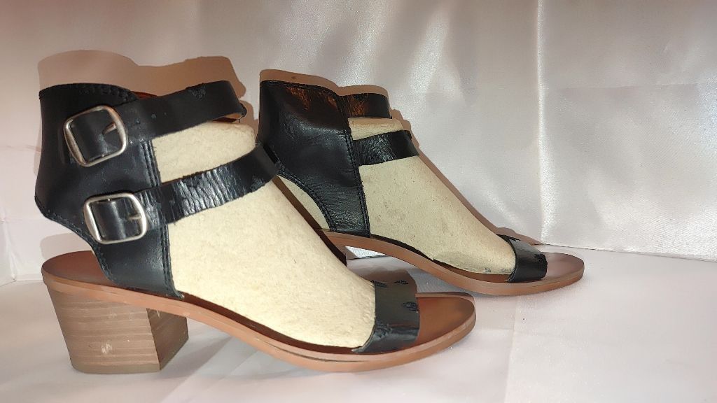 The Unbranded Brand Lucky Brand Firola Leather Sandals Size 10.5 Size US 10.5 / IT 40.5 - 3 Thumbnail