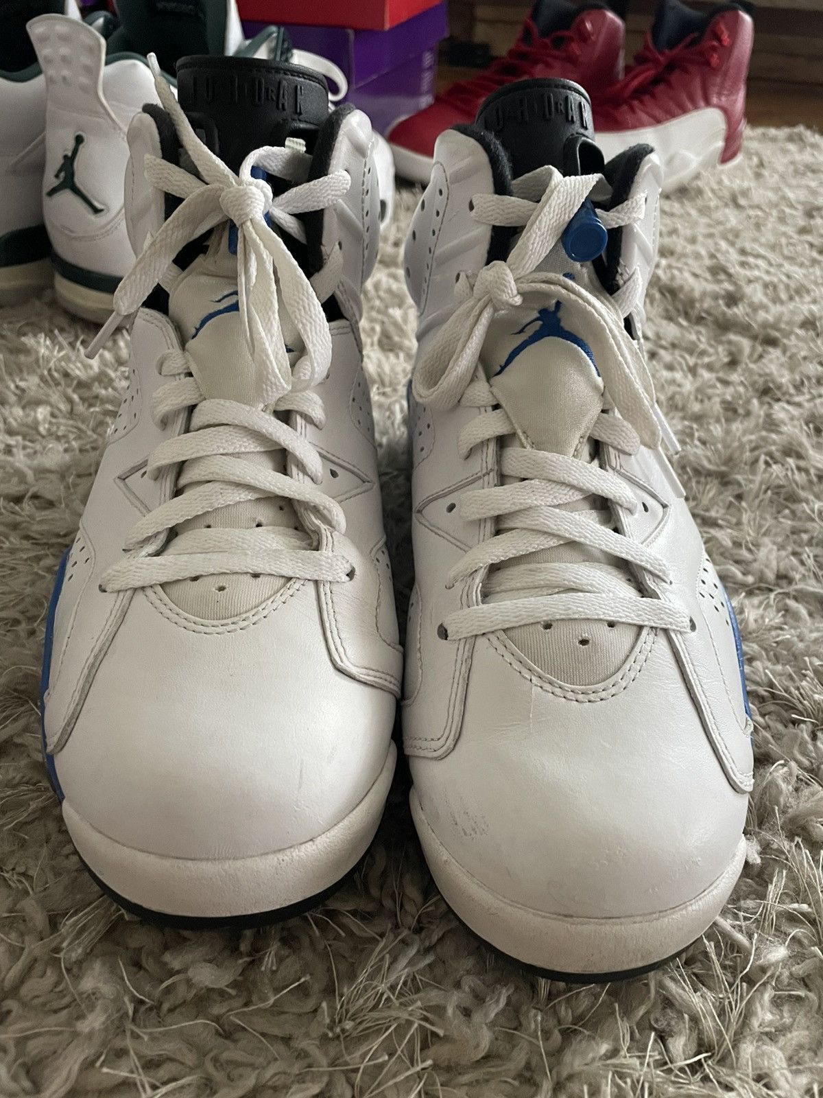 Jordan Brand Jordan 6 Sport Blue Size US 9 / EU 42 - 4 Thumbnail