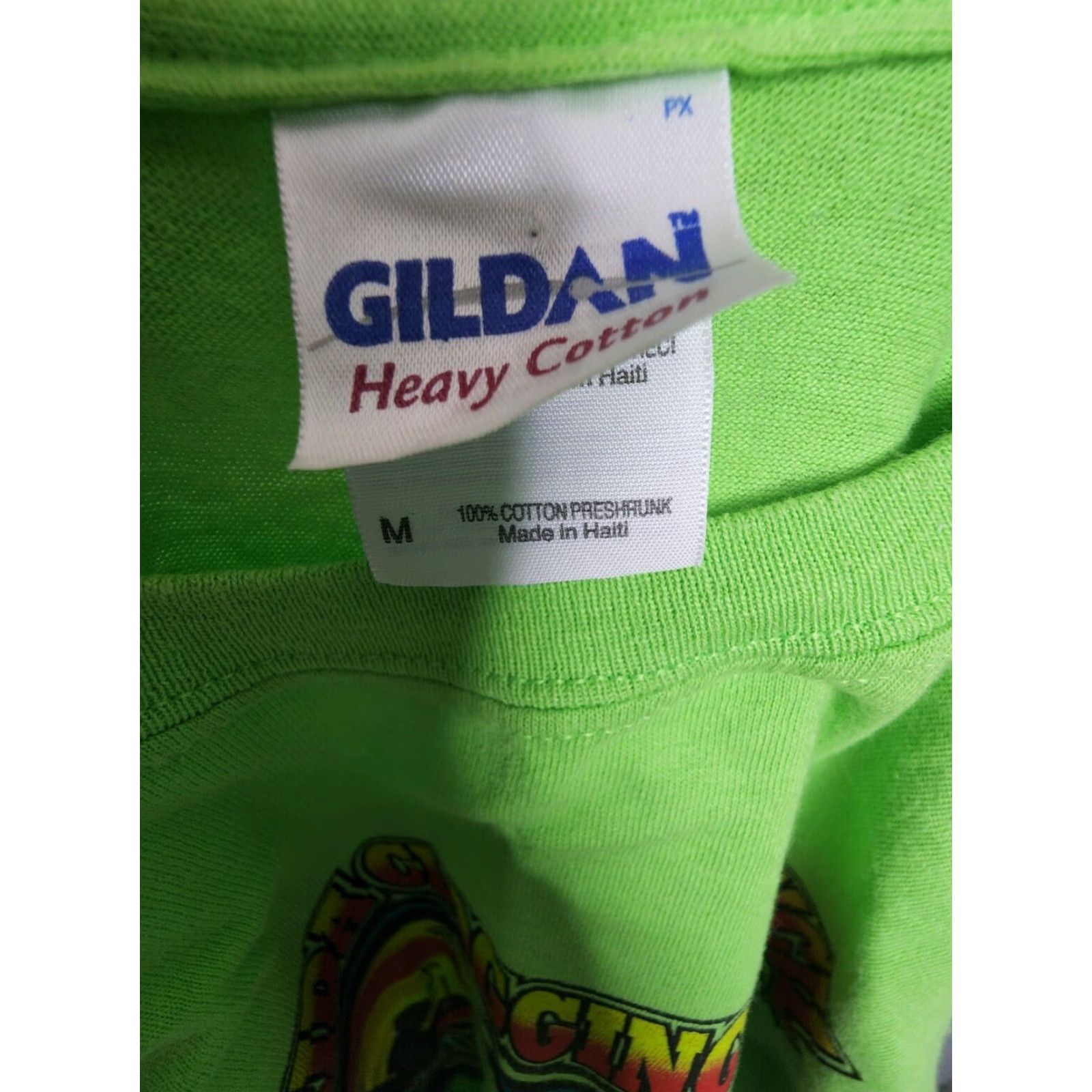 Gildan Gildan T-Shirt Florida Unisex Adults M Green Double-Sided 2010 Dancer Clogging Concil Retro Shirt Mens Size US M / EU 48-50 / 2 - 3 Thumbnail