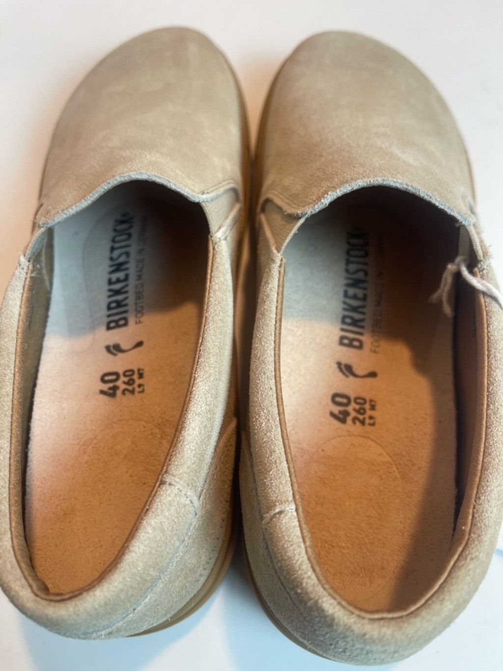 Birkenstock Birkenstock Oswego sandcastle suede Slip on Shoes EU 40 Size US 7 / IT 37 - 7 Thumbnail