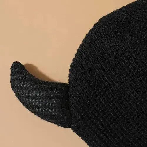 Other Black Y2k Horn Hat Size ONE SIZE - 2 Thumbnail
