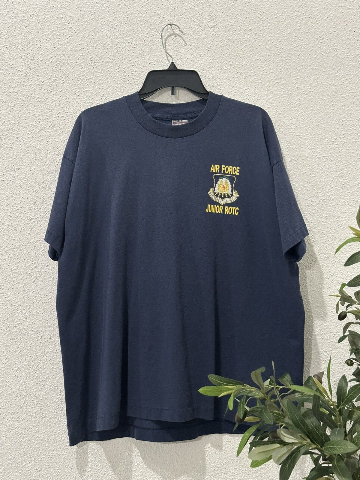 Vintage Vintage 80s Air Force JROTC Eagle T-Shirt Size XXL USA Made Size US XXL / EU 58 / 5 - 4 Thumbnail