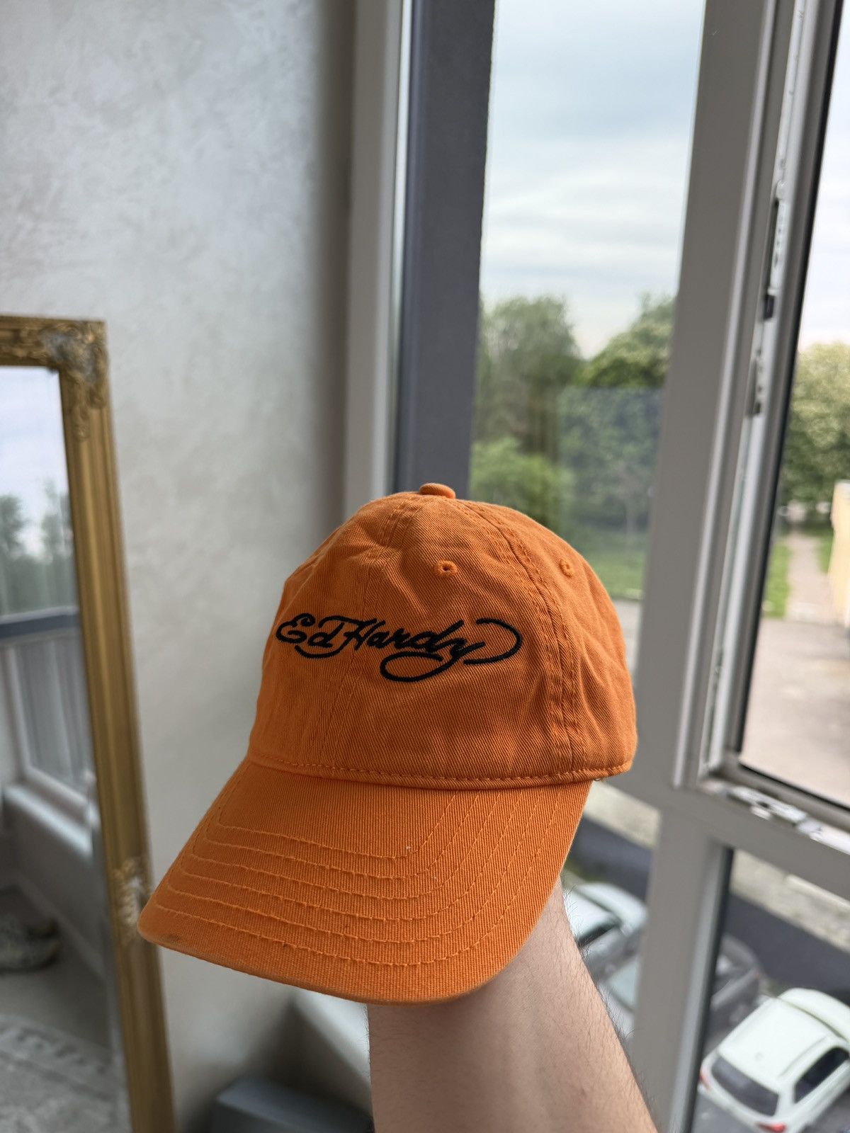 Christian Audigier Mens Vintage Ed Hardy Cap Christian Audigier skull skeleton Size ONE SIZE - 2 Thumbnail