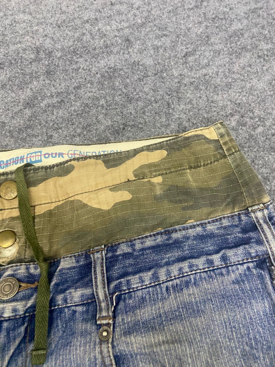 PPFM 💥Best Offer💥Vintage PPFM Double Waist Rock n RollDenim Size US 34 / EU 50 - 15 Thumbnail