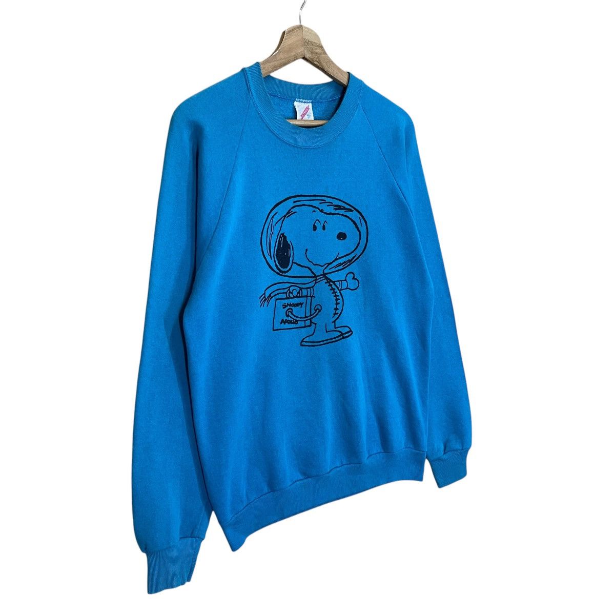 Peanuts × Vintage Vintage 90s Snoopy Big Logo Crewneck Sweatshirt Size US S / EU 44-46 / 1 - 2 Thumbnail