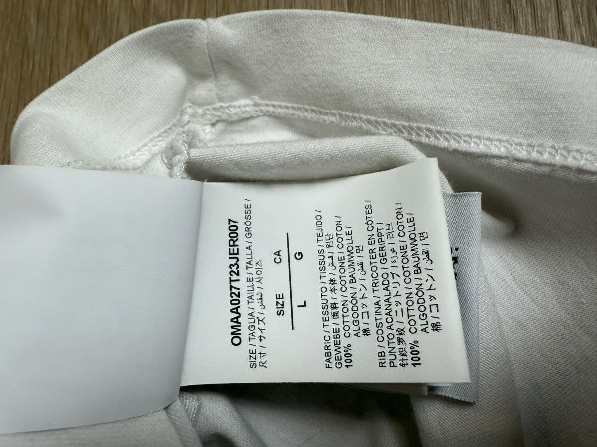 Off-White Off-White Paris Short Sleeve Shirt Size Large, White Size US L / EU 52-54 / 3 - 5 Thumbnail