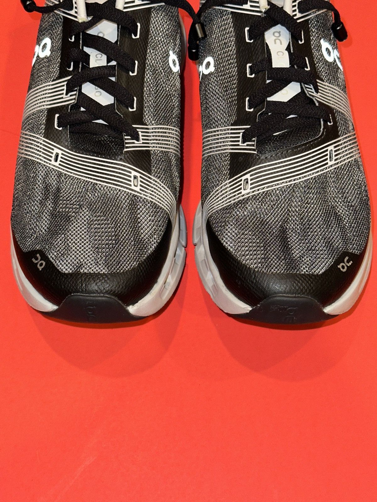 On On Cloud On Running Shoes Black Grey Glacier Road Men’s 9.5 Size US 9.5 / EU 42-43 - 2 Thumbnail