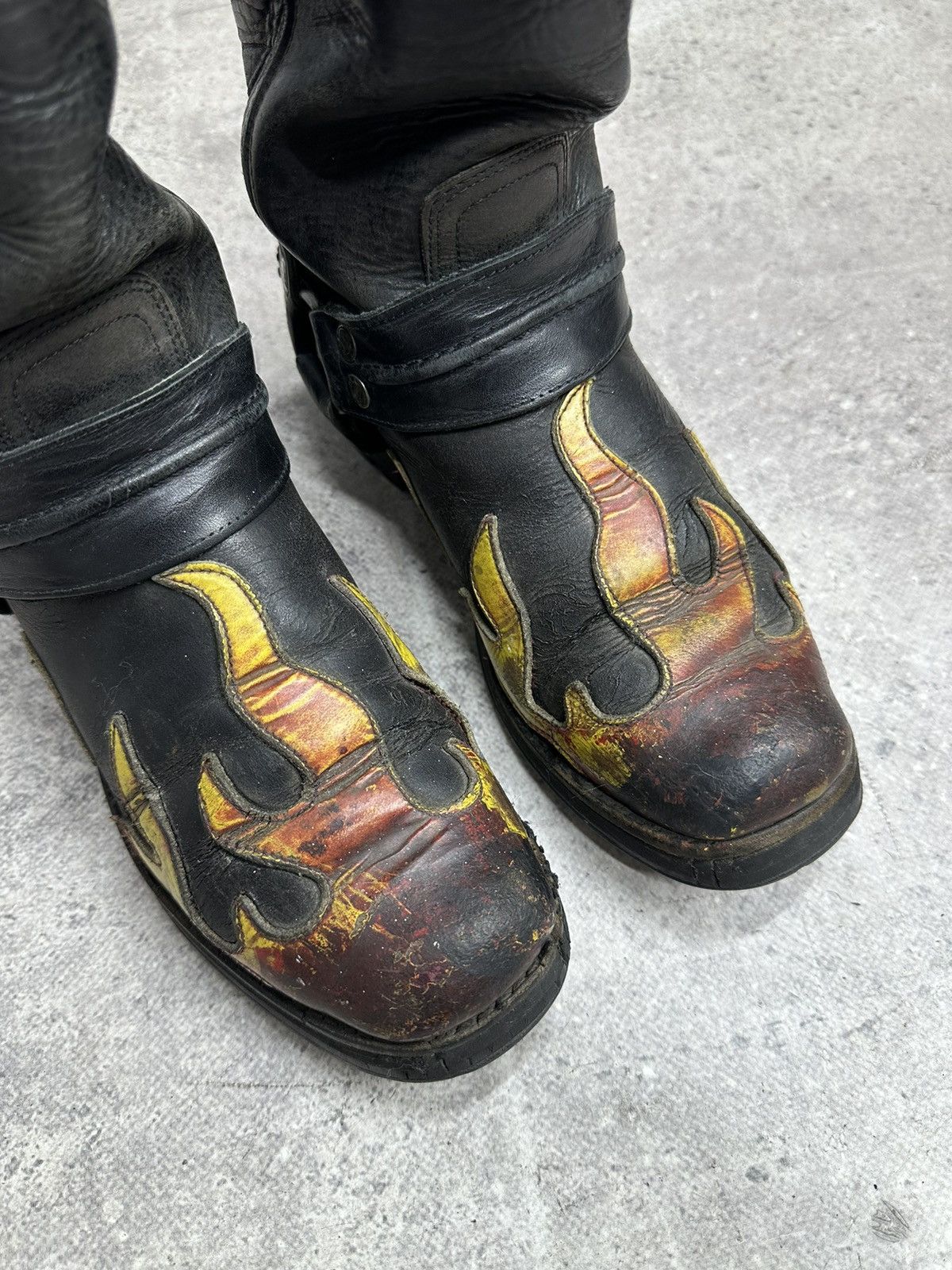 New Rock Vintage New Rock Fire 🔥 Boots Avantgarde Leather Rick Owens Size US 8 / IT 38 - 12 Thumbnail