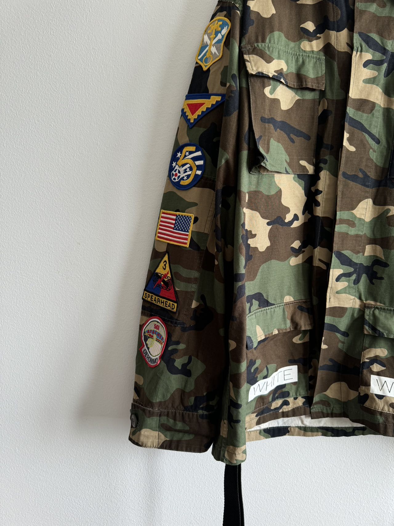 Off-White Off-White Virgil Abloh Vintage Camouflage Jacket Size US XL / EU 56 / 4 - 3 Thumbnail