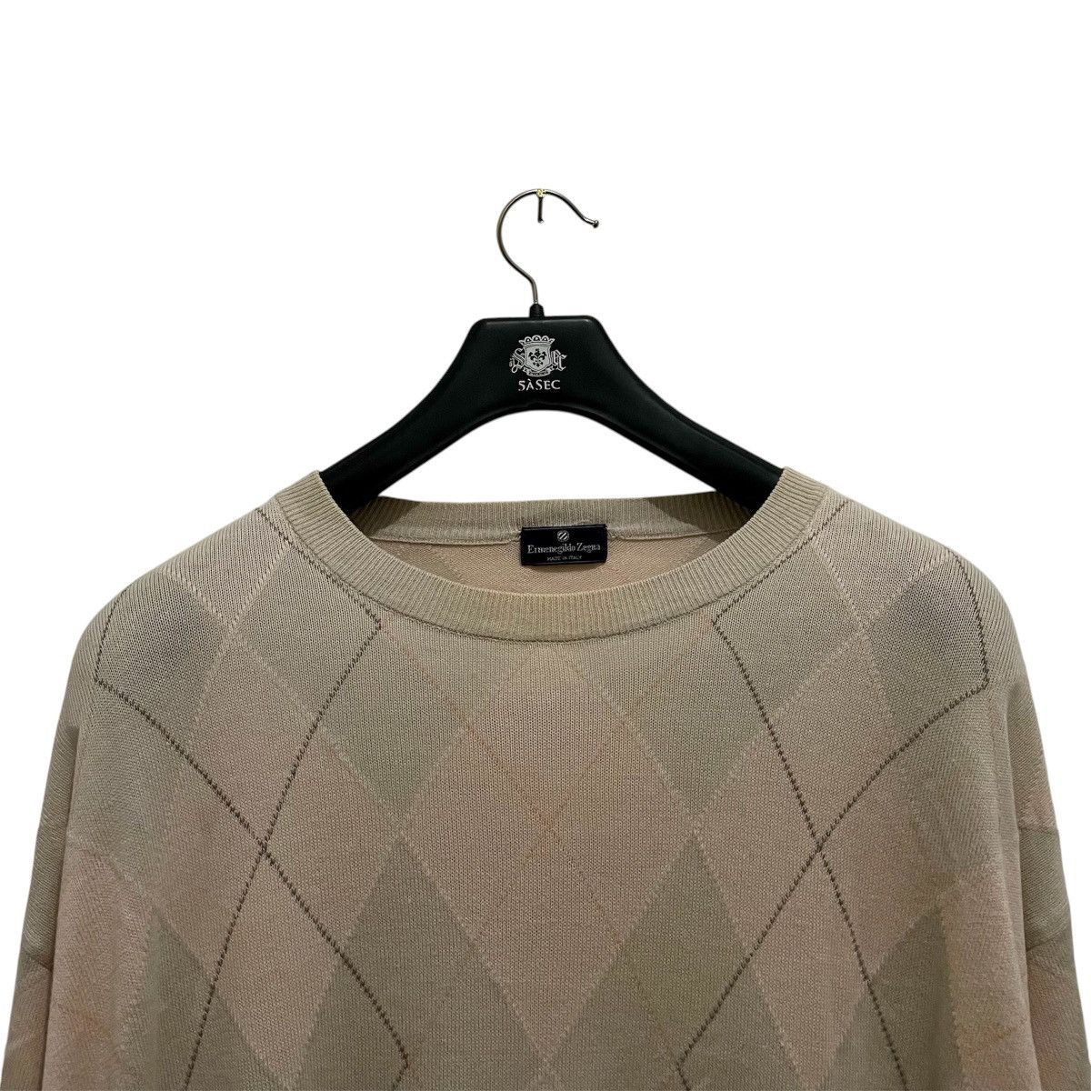 Ermenegildo Zegna ERMEGILDO ZEGNA SWEATER VINTAGE KNIT Size US M / EU 48-50 / 2 - 2 Thumbnail