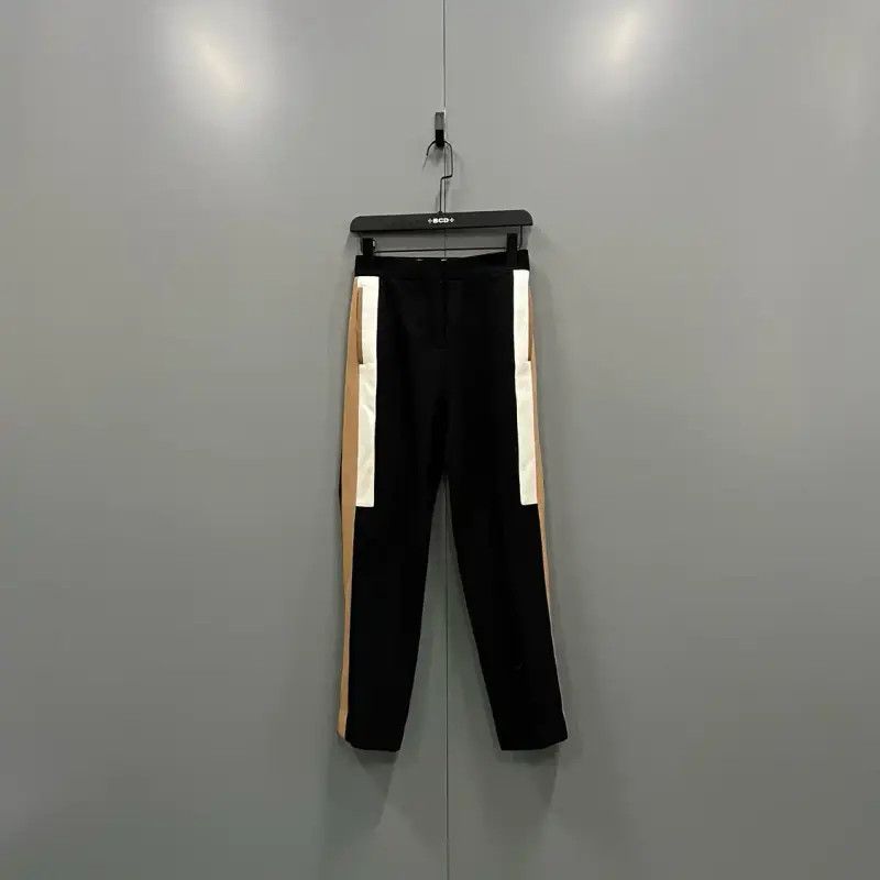 Burberry Burberry Black Striped Women's Casual Pants Size 28" / US 6 / IT 42 - 1 Thumbnail