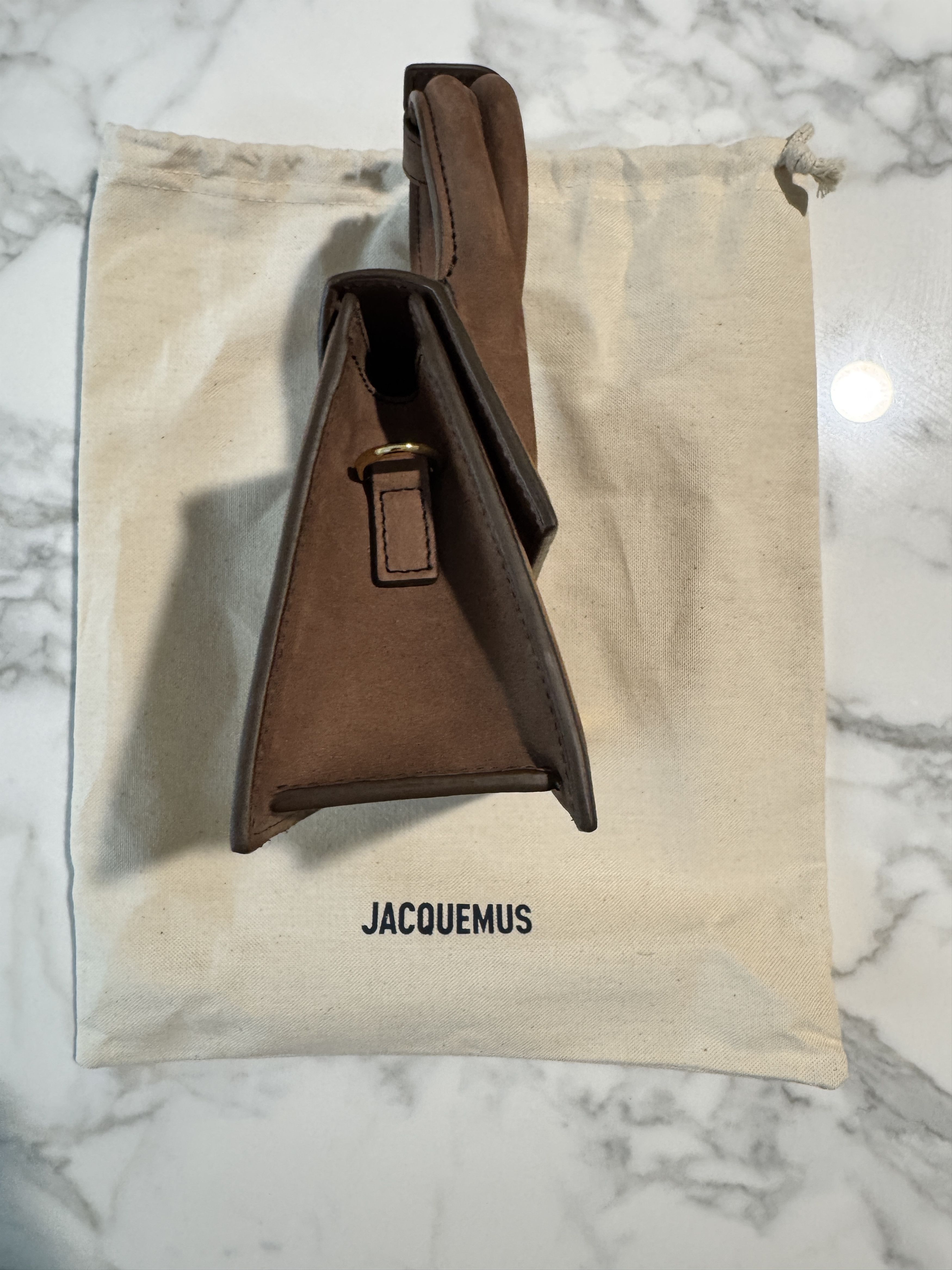 Jacquemus Le Chiquito à Noeud Marron Size ONE SIZE - 2 Thumbnail