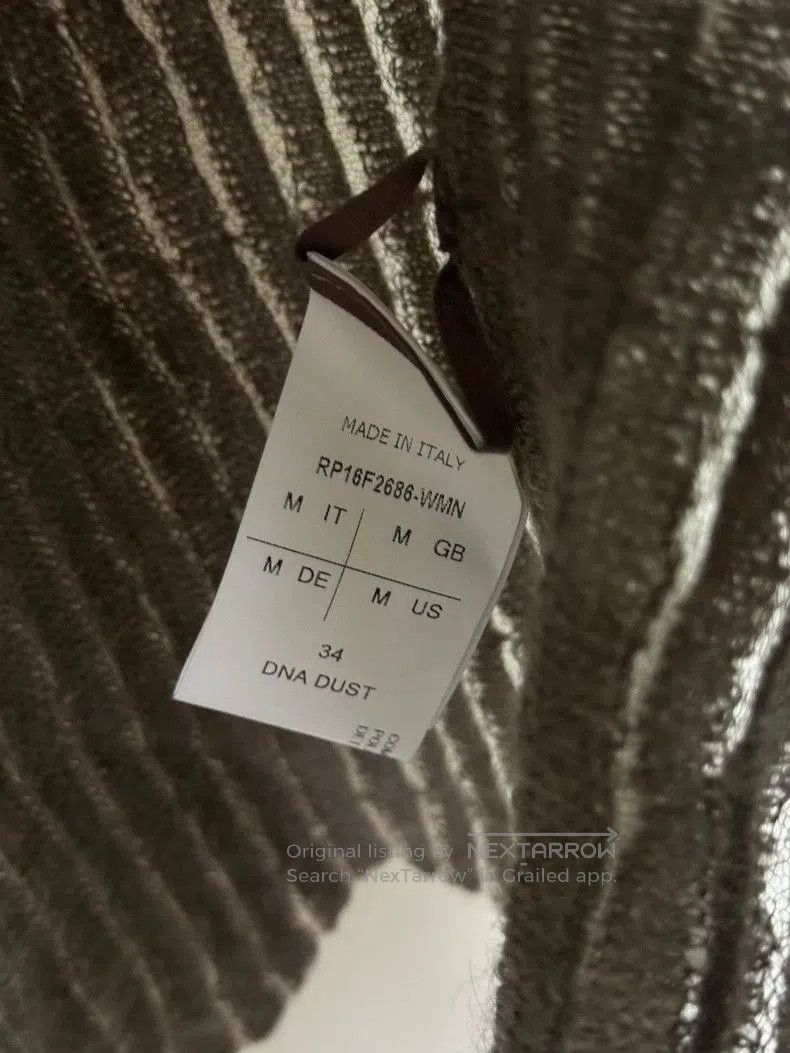 Rick Owens RickOwens 16Fw Wool Long Cardigan Coat. Size US M / EU 48-50 / 2 - 4 Thumbnail