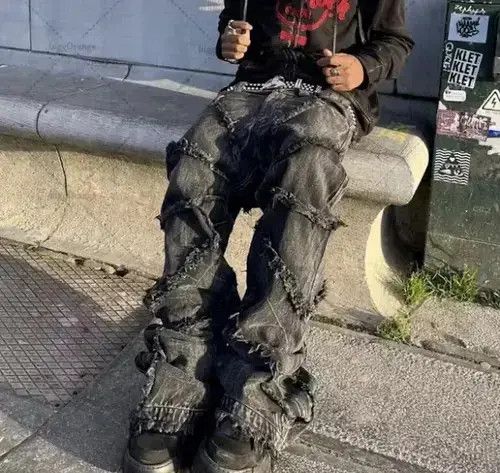 Other Versatile Distressed Denim Pant Size US 31 - 4 Thumbnail