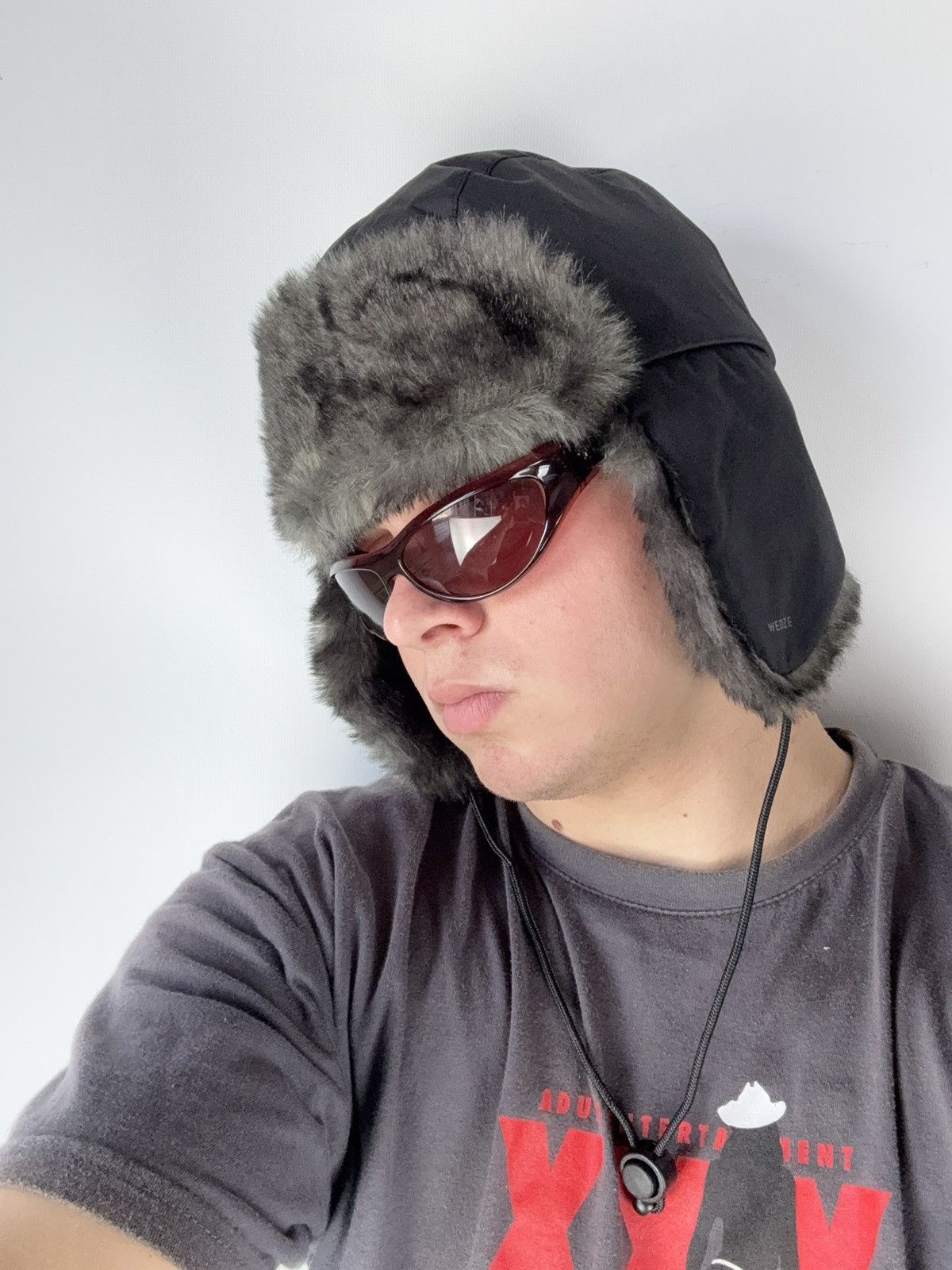Vintage Y2K Vintage Avant Garde Hat Ushanka Fur Streetwear Style Alt Size ONE SIZE - 8 Thumbnail
