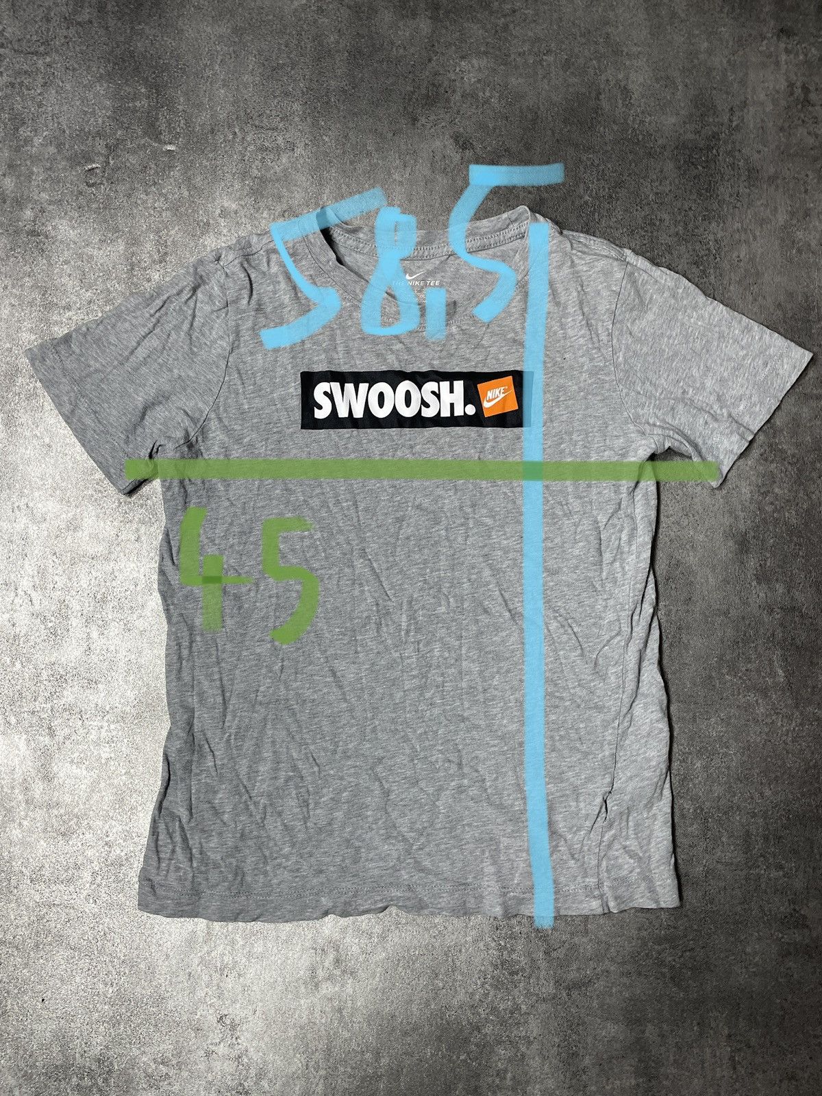 Nike × Vintage 🔥Offers🔥Nike Swoosh Tee Streetwear Hype Size US XXS / EU 40 - 6 Thumbnail