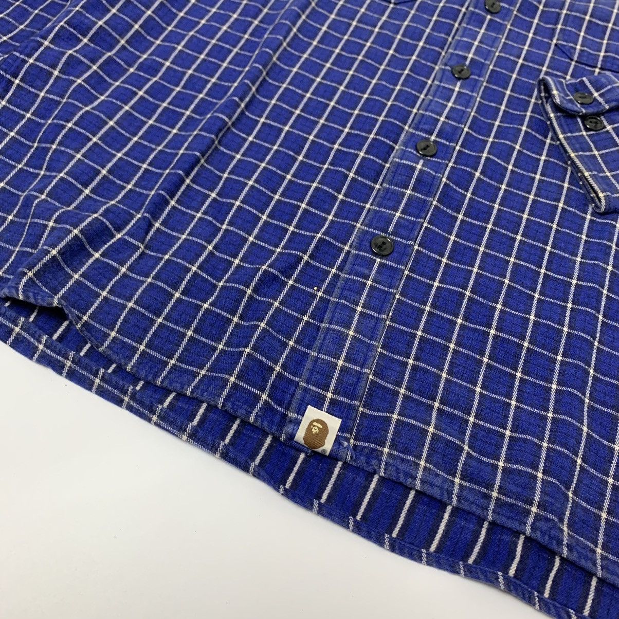 Bape A bathing ape flannel Size US XL / EU 56 / 4 - 6 Thumbnail