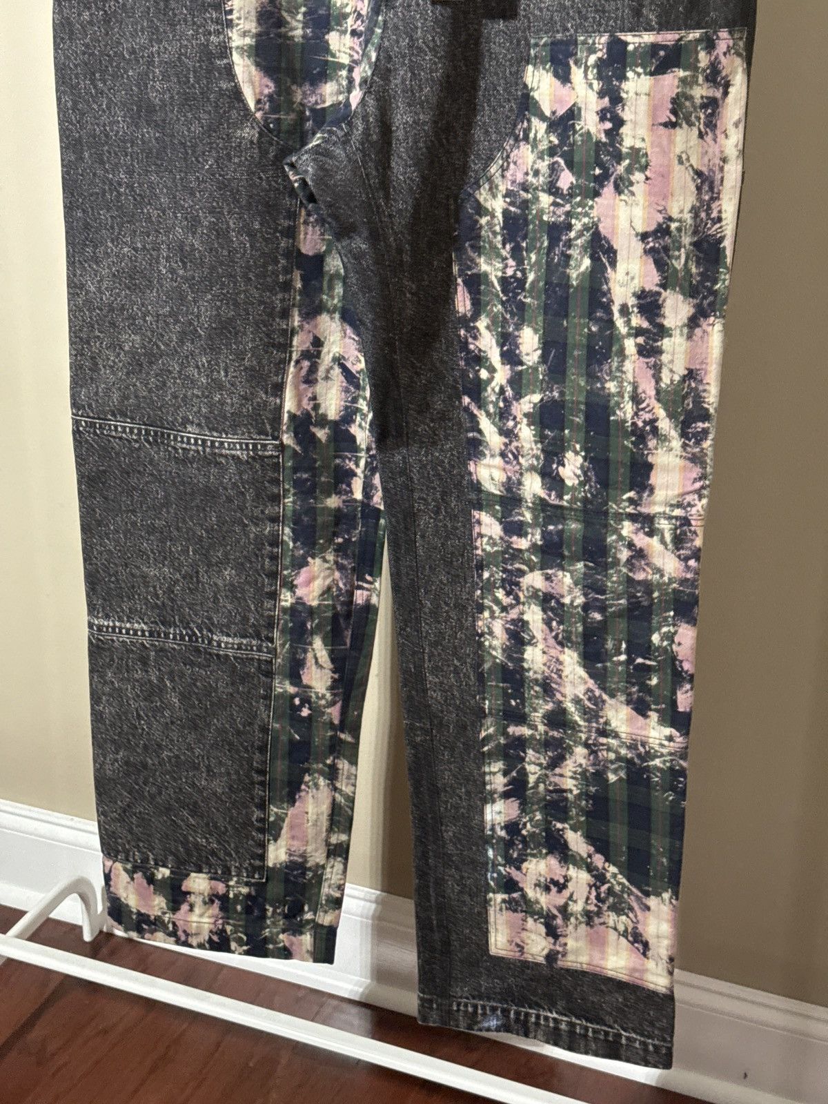 Versace Black/Acid Wash Denim