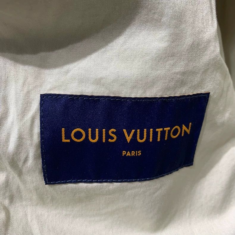 Louis Vuitton Louis Vuitton Embossed Woodcutting Denim Jacket 2501-Nextar Size US M / EU 48-50 / 2 - 6 Thumbnail