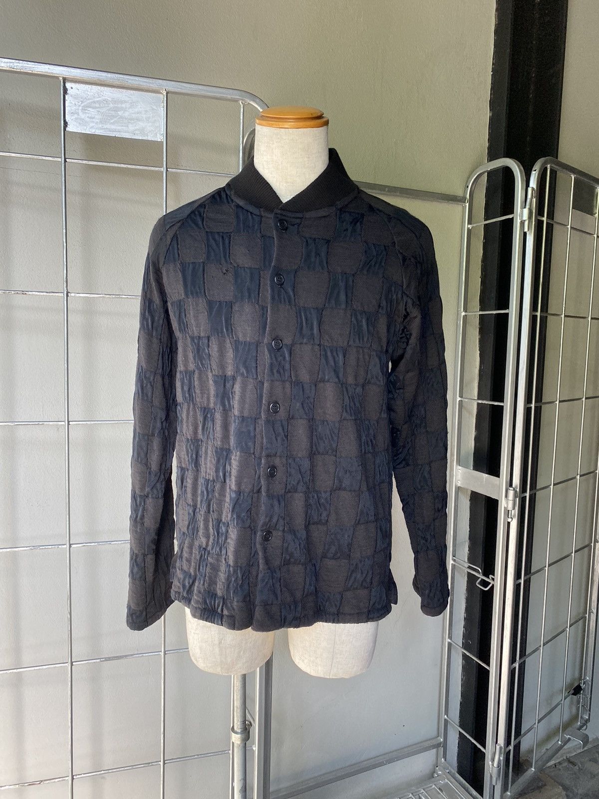 Y's for Men Y's for men Black and Brown Checkered Jacket Size US M / EU 48-50 / 2 - 14 Thumbnail