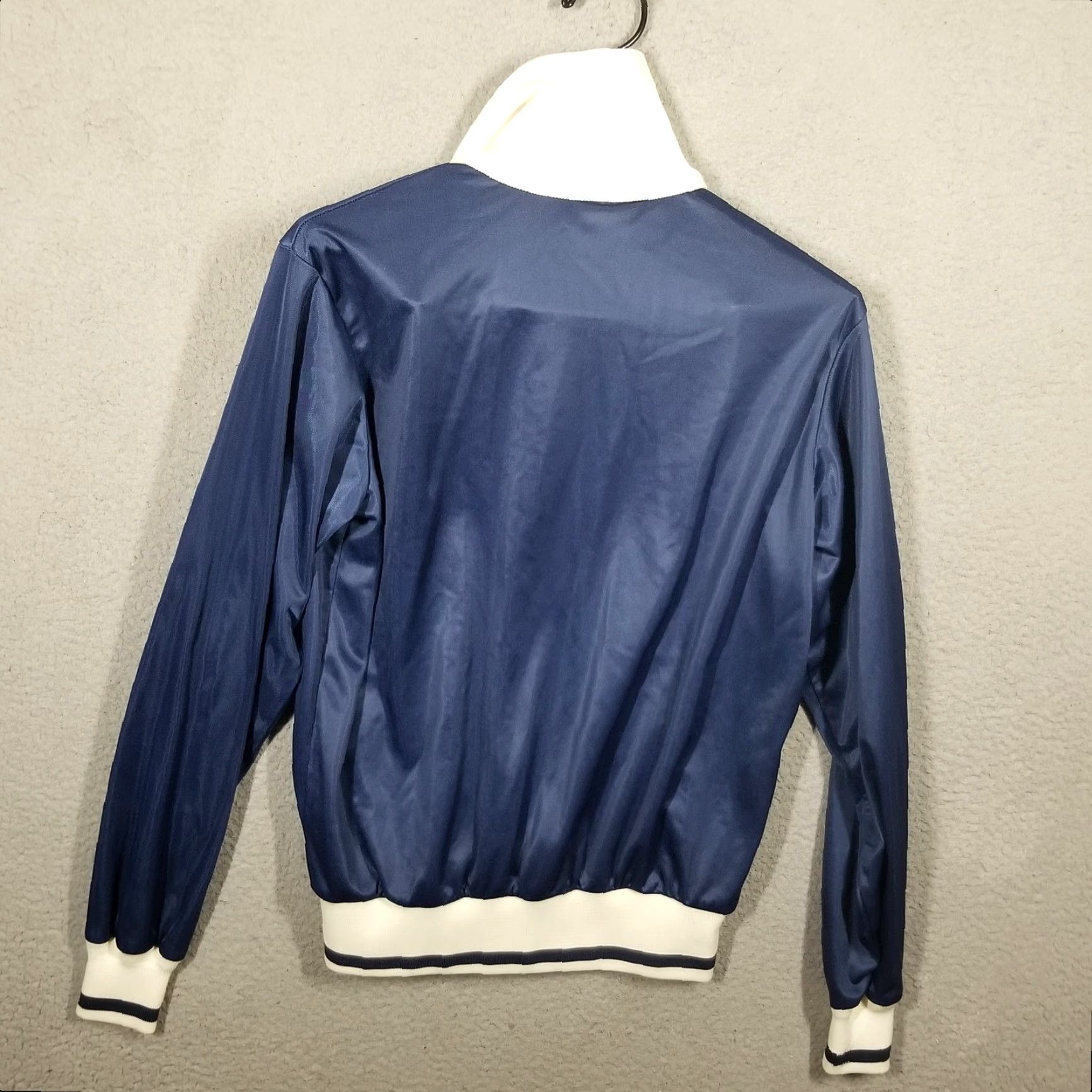 Nike Vintage Nike Jacket Woman Medium Blue White Soccer Manager Swoosh Retro 80s 90s Size US M / EU 48-50 / 2 - 3 Thumbnail