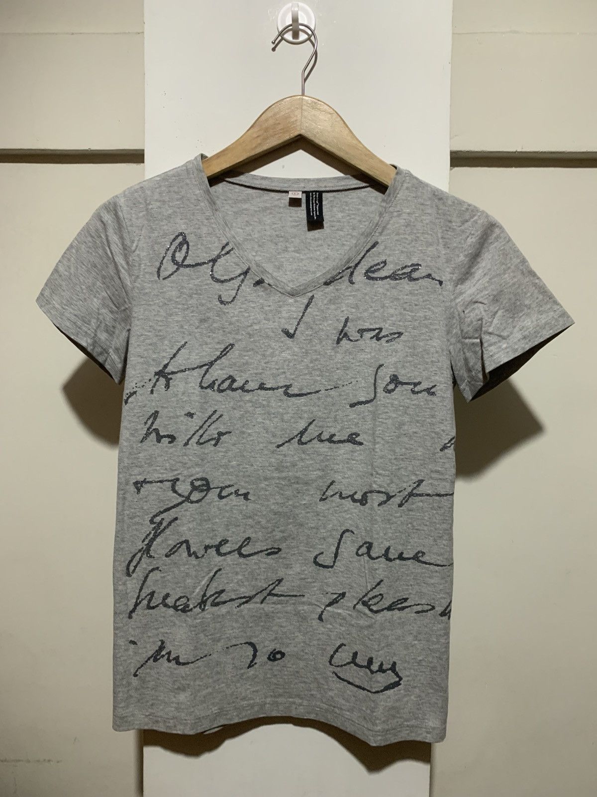 If Six Was Nine Japanese Vivien Leight letter poem tee Size US L / EU 52-54 / 3 - 1 Thumbnail