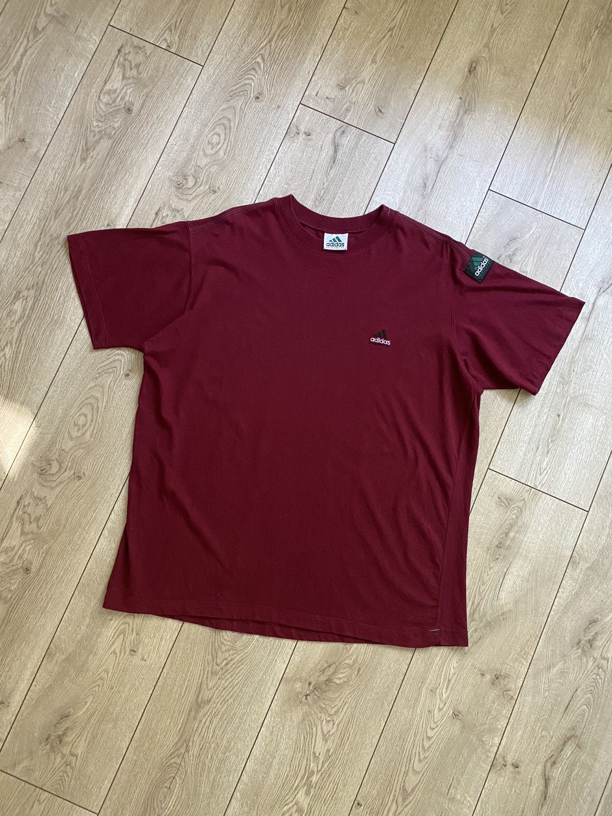 Adidas Vintage 90s Adidas Equipment T-shirt Tee Patch Size US XL / EU 56 / 4 - 1 Thumbnail