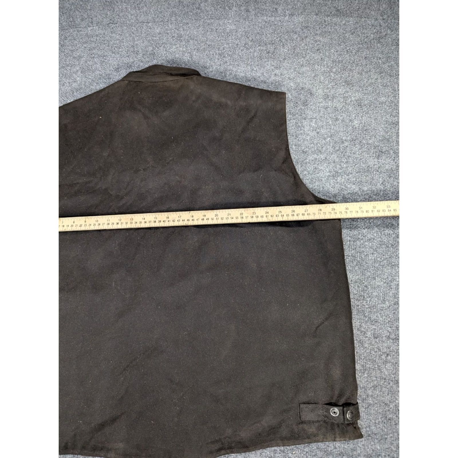 Vintage Driza Bone Australia Jumbuck Waxed Wool Lined Full Zip Vest Size 6XL Mens Size US XXL / EU 58 / 5 - 7 Thumbnail