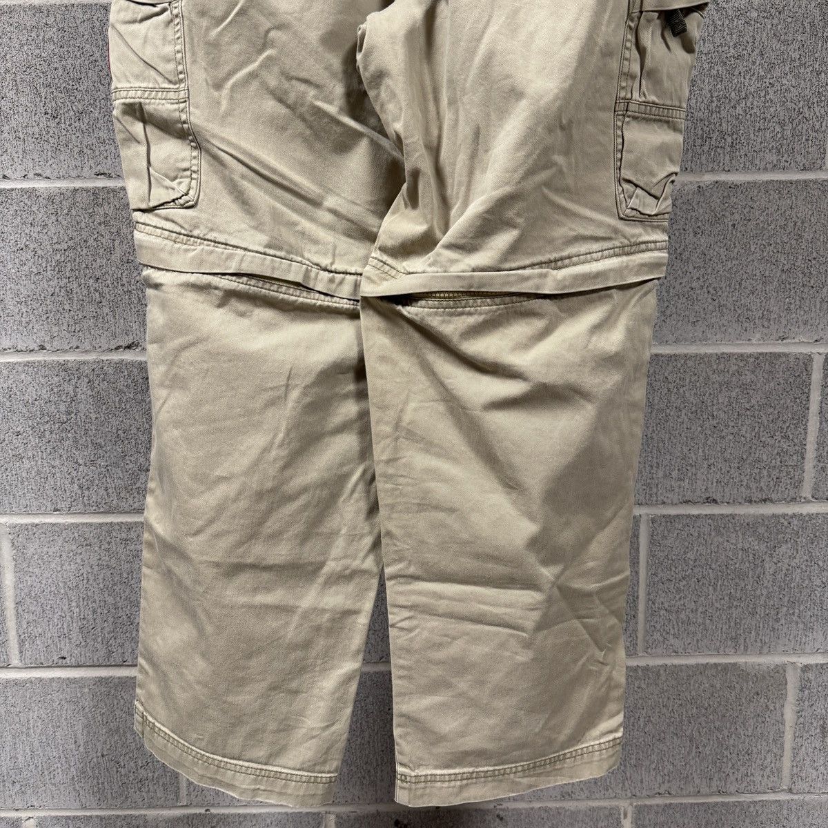 Vintage Old Navy Tan Paratrooper Cargo Pants ERD Grunge Raimundo Size US 29 - 7 Thumbnail