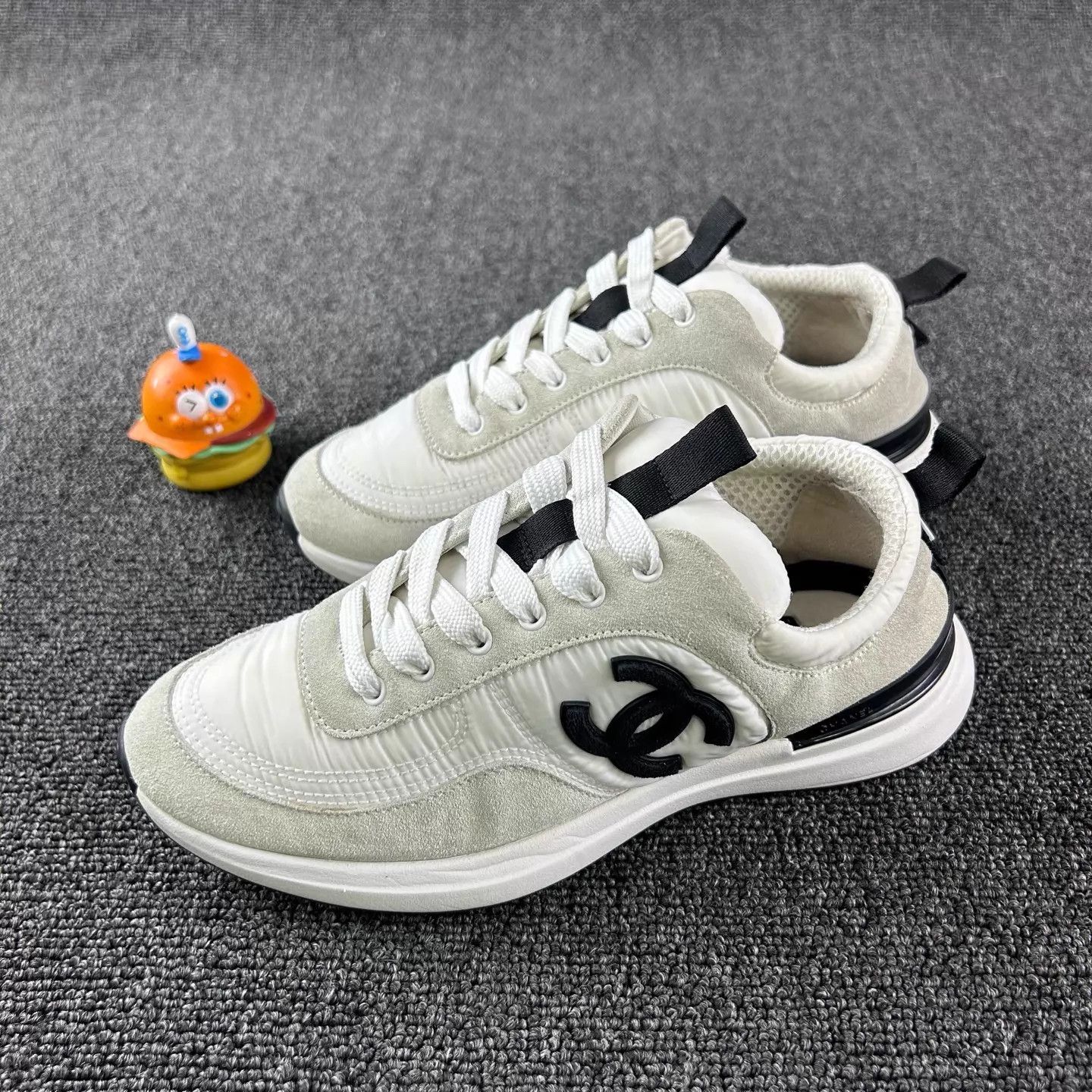 Chanel Chanel women's white sneakers 35.5 Size US 5 / IT 35 - 1 Thumbnail