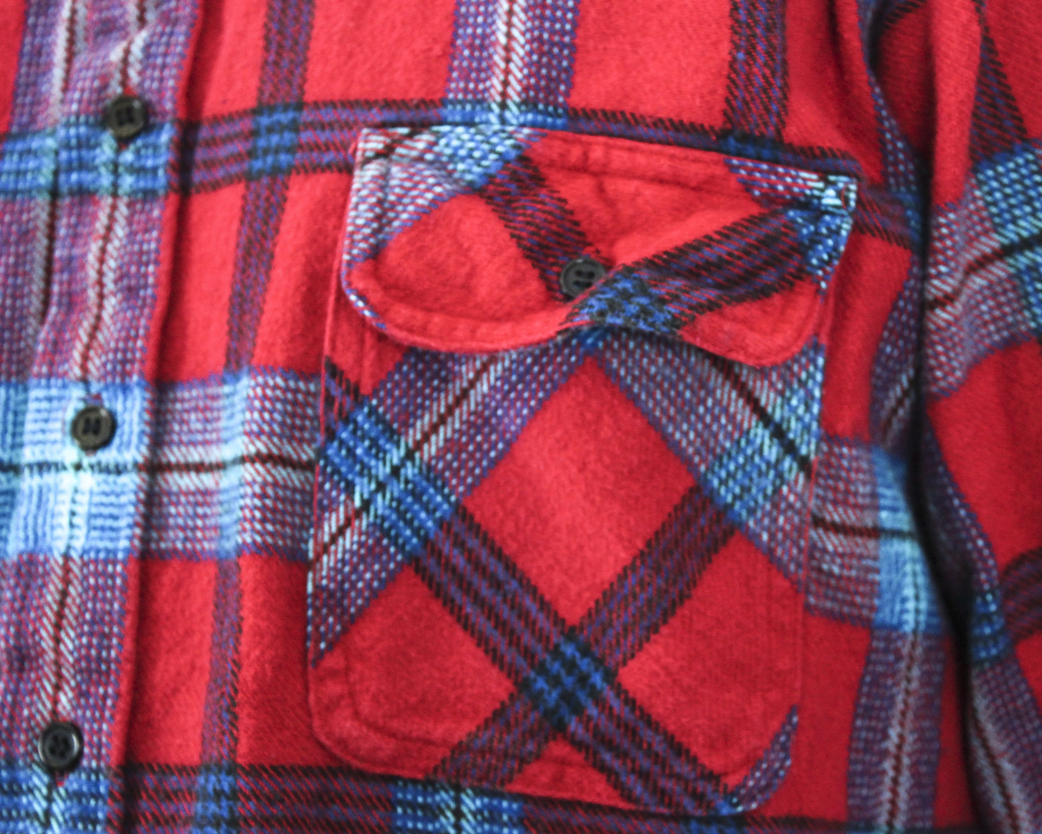 Designer × Other × Vintage Cumberland Men L Heavyweight Flannel Thick Shirt Check Plaid Size US L / EU 52-54 / 3 - 4 Thumbnail