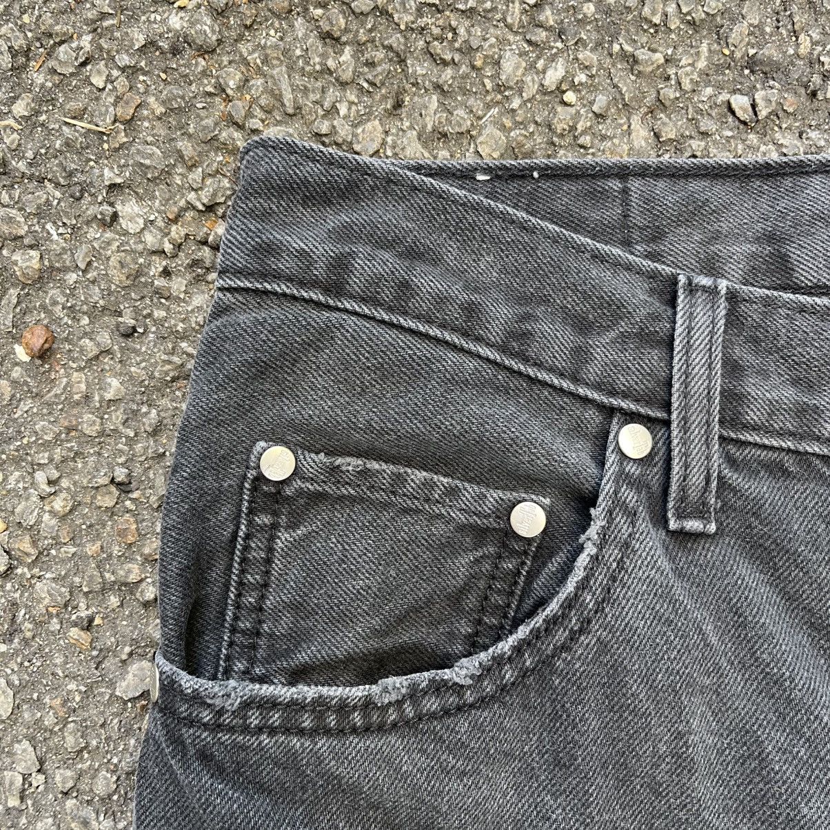 Levi's Levis Silvertab Baggy Distressed Jeans Faded Black Denim Size US 30 / EU 46 - 4 Thumbnail