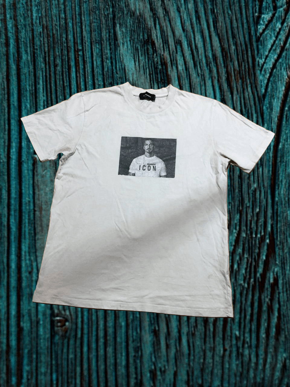 Dsquared2 DSQUARED2 x Zlatan Ibrahimovic Icon-print Men's T-shirt Size US L / EU 52-54 / 3 - 1 Thumbnail