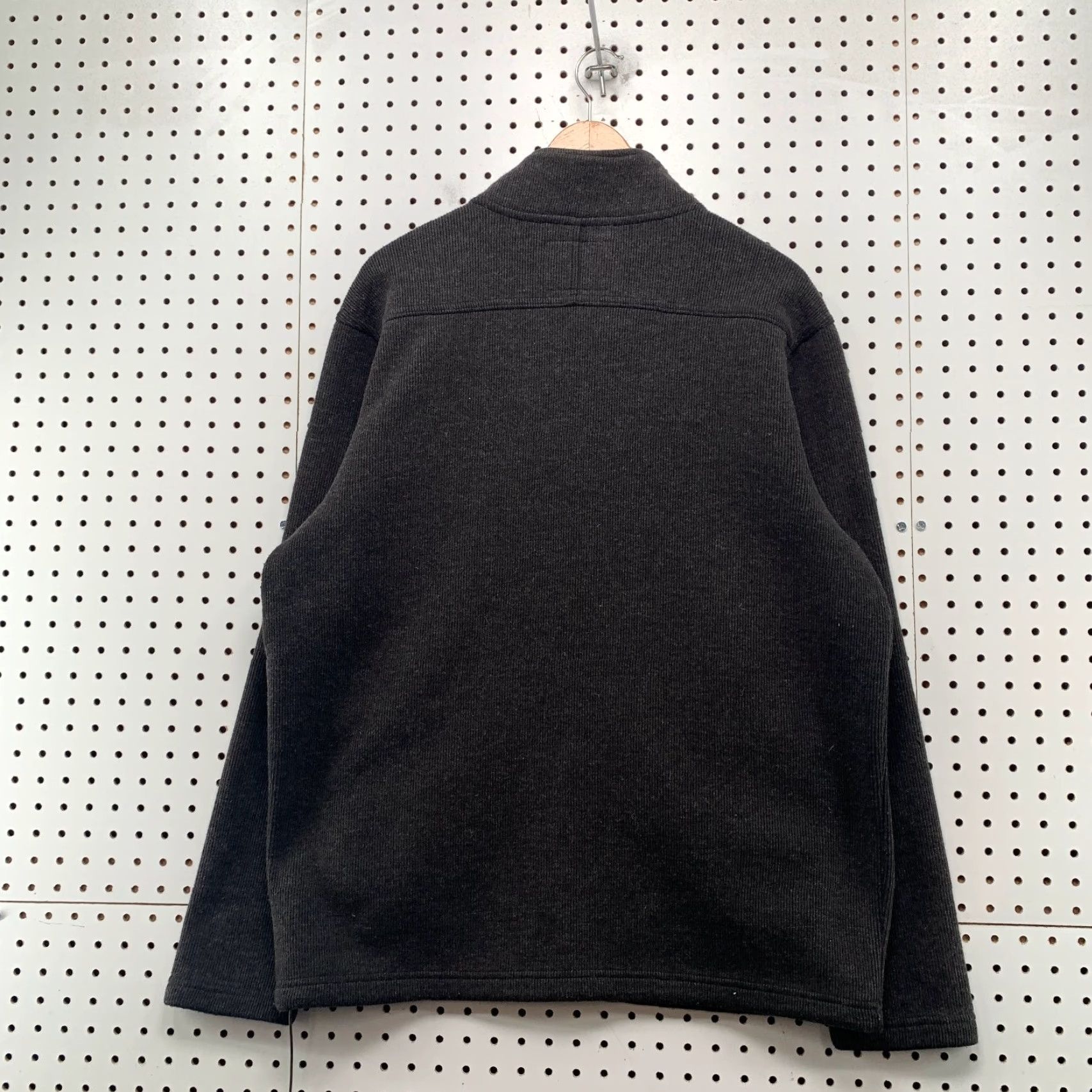 Merrell Merrell Wool Jacket Mens Large Gray Wool Blend Fleece Lined Heavyweight Zip Size US L / EU 52-54 / 3 - 2 Thumbnail