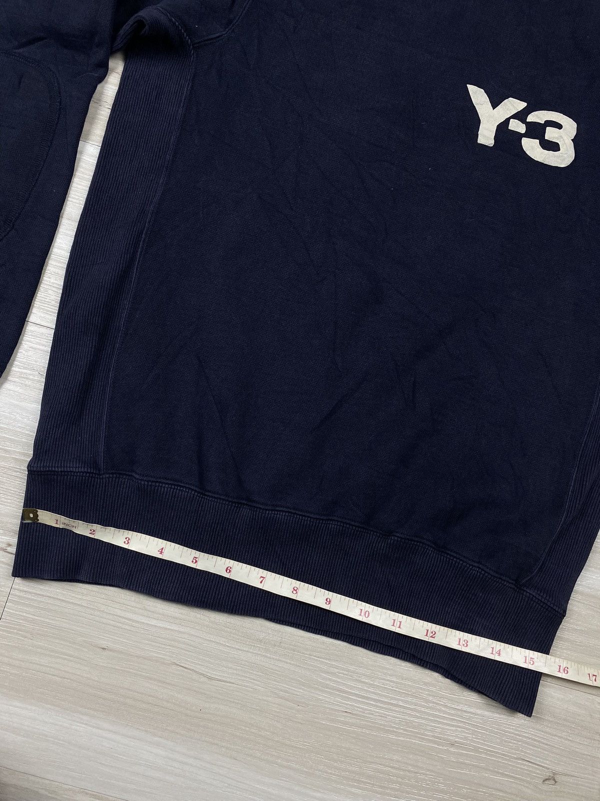 Adidas × Y-3 × Yohji Yamamoto Very Rare! Adidas Y-3 by Yohji Yamamoto Spell Out Crewneck Size US S / EU 44-46 / 1 - 12 Thumbnail