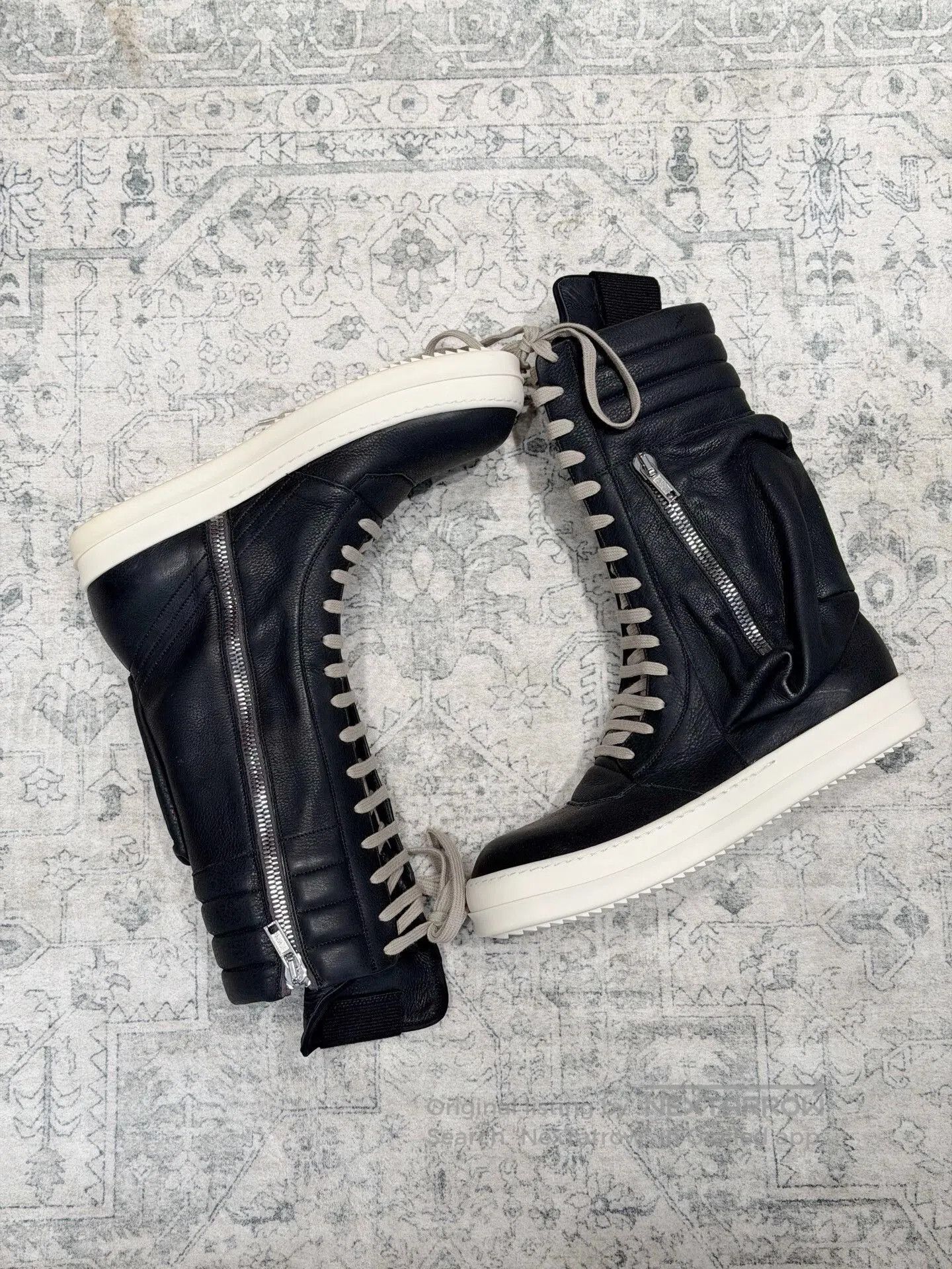 Rick Owens Rick Owens Cargo Tactical High-Top Boots. Size US 10 / EU 43 - 2 Thumbnail