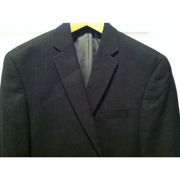 Sean John SEAN JOHN MEN'S NEW 68%PLYSTR 32%RAYON COAT BLAZER SIZE:42R Size 42R - 3 Thumbnail